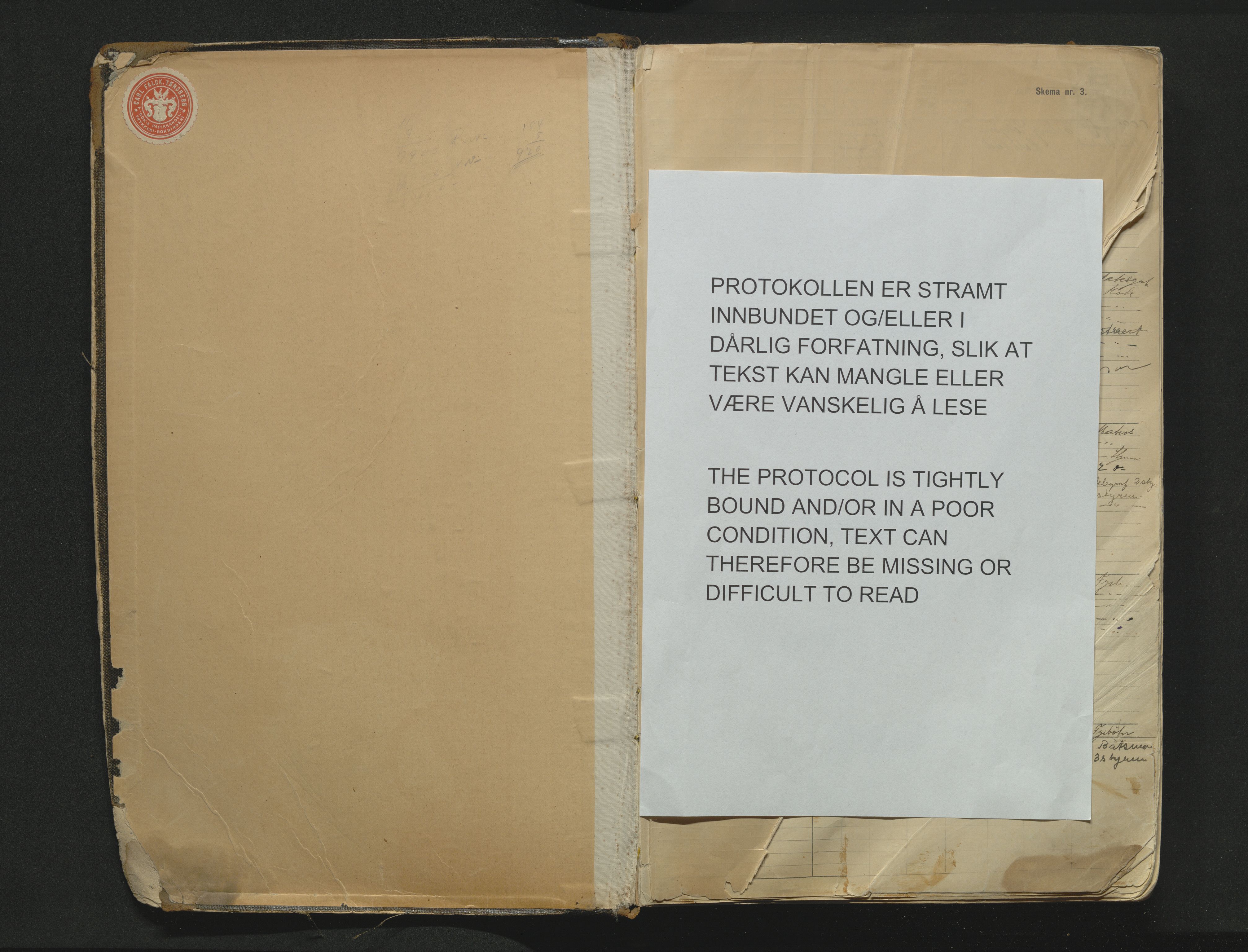 Tønsberg innrulleringskontor, AV/SAKO-A-786/F/Fc/Fca/L0012: Hovedrulle Patent nr. 9993-11479, 1922-1928