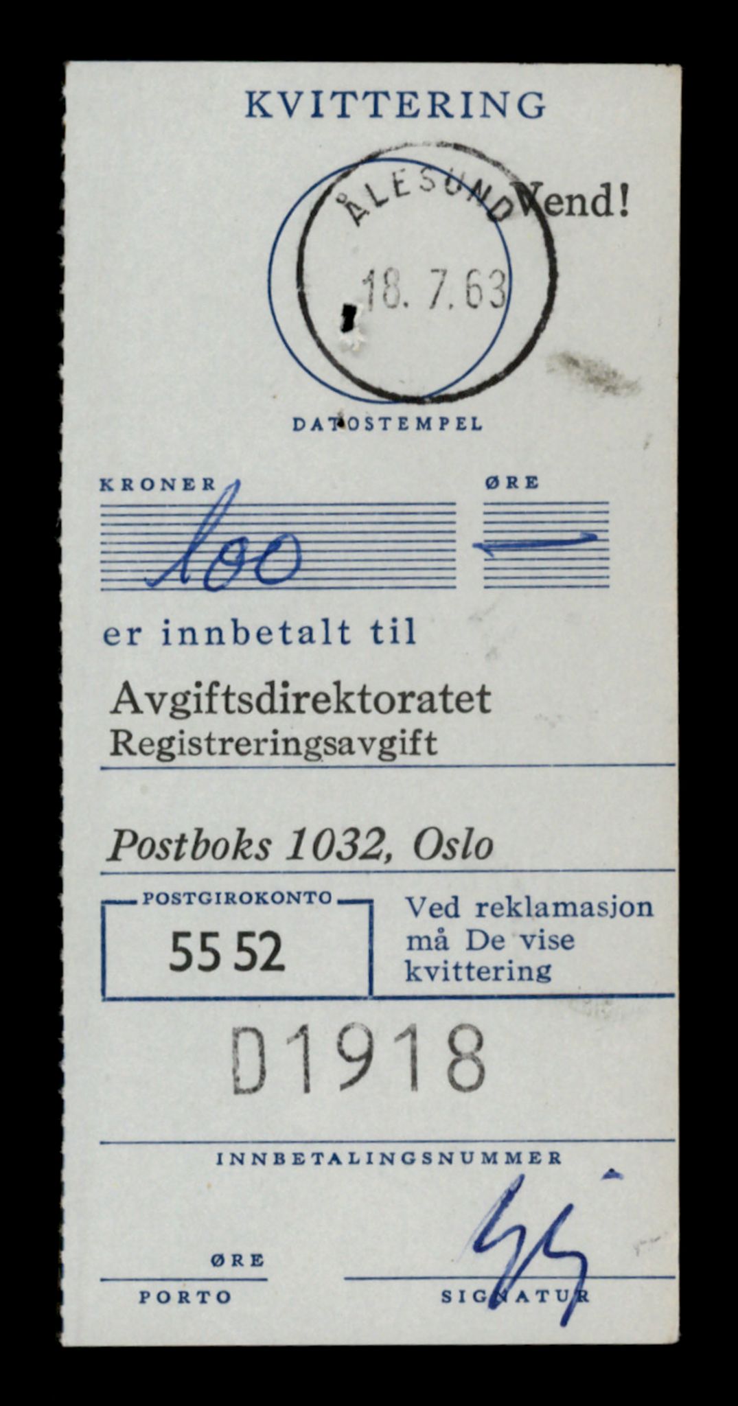 Møre og Romsdal vegkontor - Ålesund trafikkstasjon, SAT/A-4099/F/Fe/L0039: Registreringskort for kjøretøy T 13361 - T 13530, 1927-1998, s. 2261