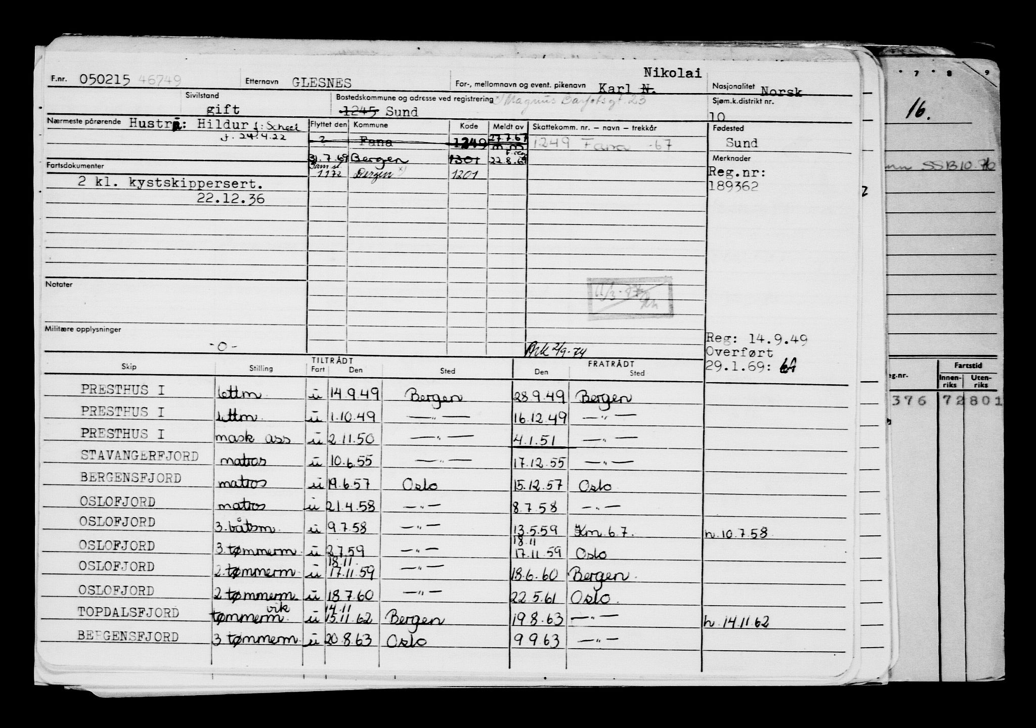 Direktoratet for sjømenn, AV/RA-S-3545/G/Gb/L0127: Hovedkort, 1915, s. 271