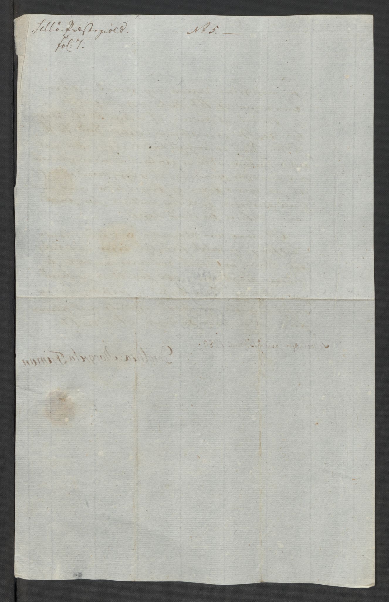 Rentekammeret inntil 1814, Reviderte regnskaper, Mindre regnskaper, AV/RA-EA-4068/Rf/Rfe/L0048: Sunnfjord og Nordfjord fogderier, 1789, s. 50