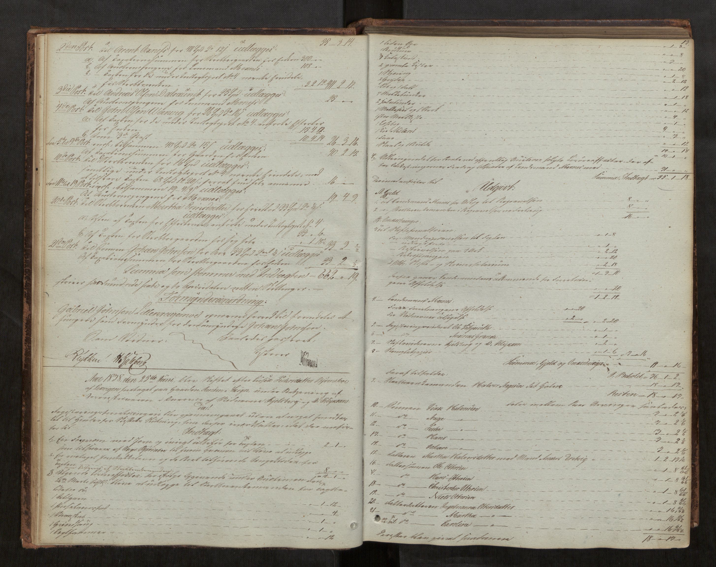 Stjør- og Verdal sorenskriveri, AV/SAT-A-4167/1/3/3A/L0033: Skifteprotokoll 28, 1836-1853, s. 13