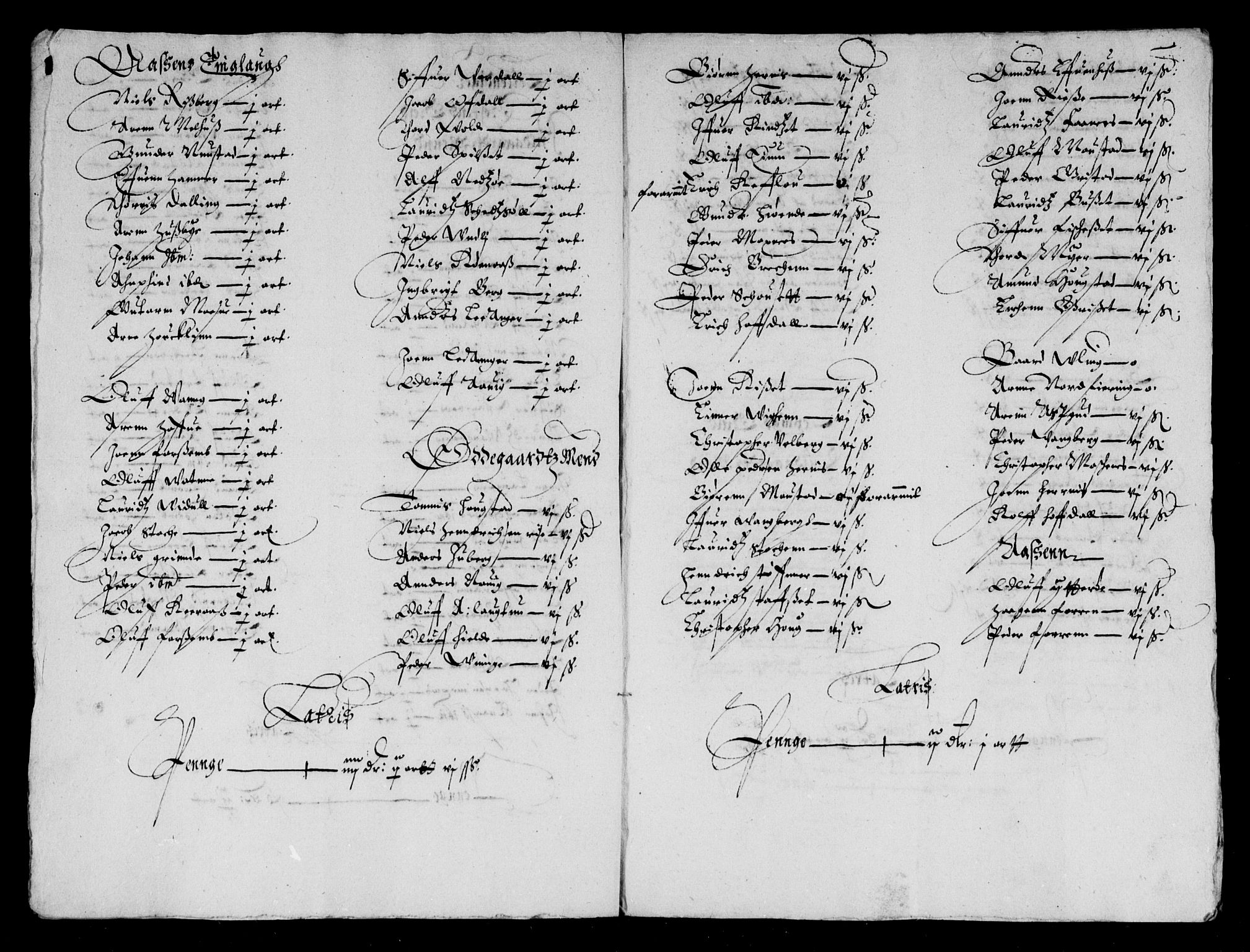 Rentekammeret inntil 1814, Reviderte regnskaper, Lensregnskaper, AV/RA-EA-5023/R/Rb/Rbw/L0080: Trondheim len, 1643-1644