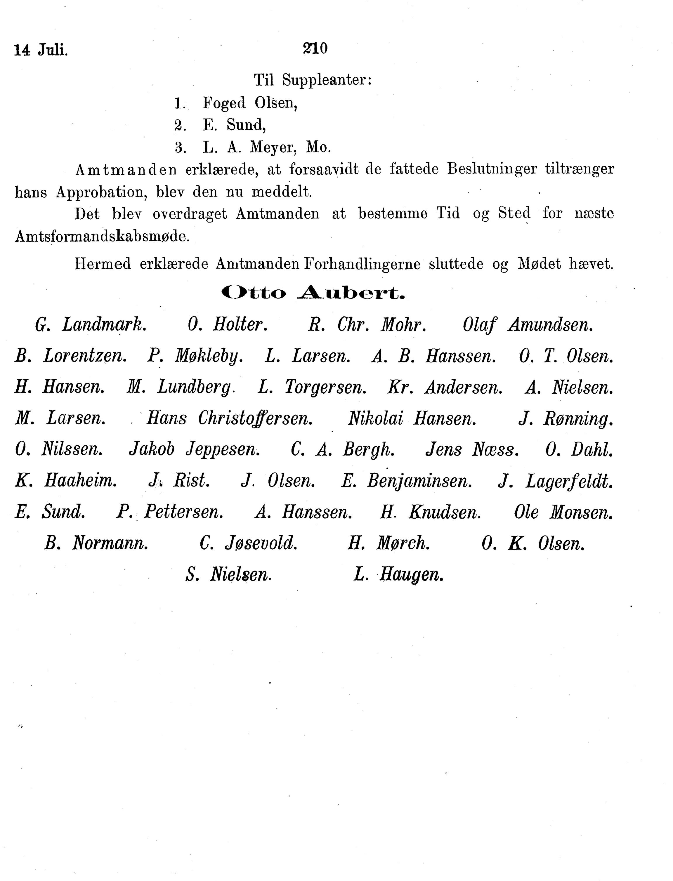 Nordland Fylkeskommune. Fylkestinget, AIN/NFK-17/176/A/Ac/L0014: Fylkestingsforhandlinger 1881-1885, 1881-1885