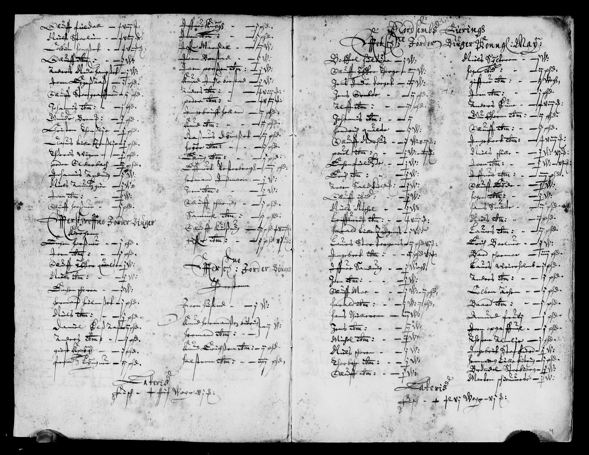 Rentekammeret inntil 1814, Reviderte regnskaper, Lensregnskaper, AV/RA-EA-5023/R/Rb/Rbz/L0034: Nordlandenes len, 1646-1648