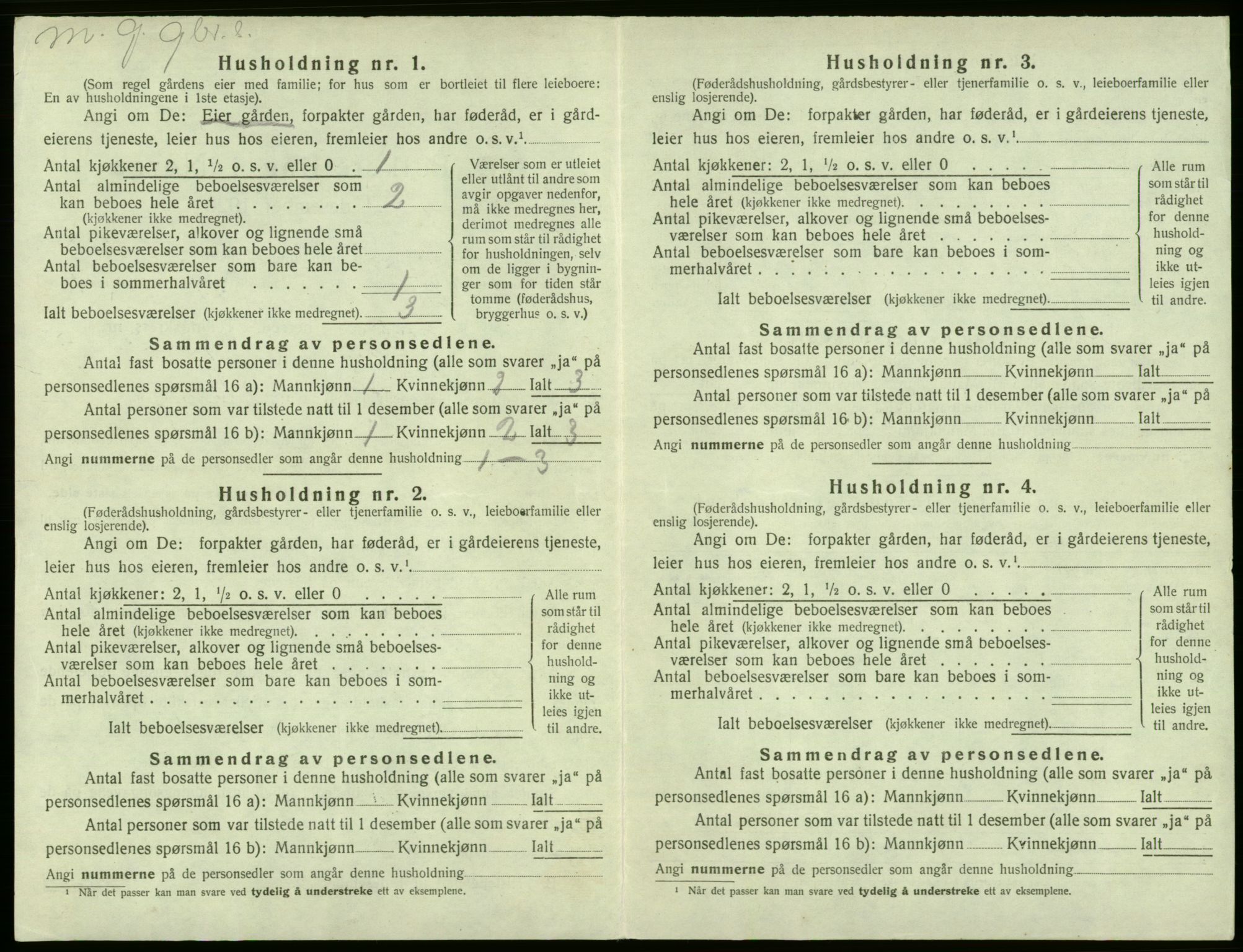 SAB, Folketelling 1920 for 1245 Sund herred, 1920, s. 506