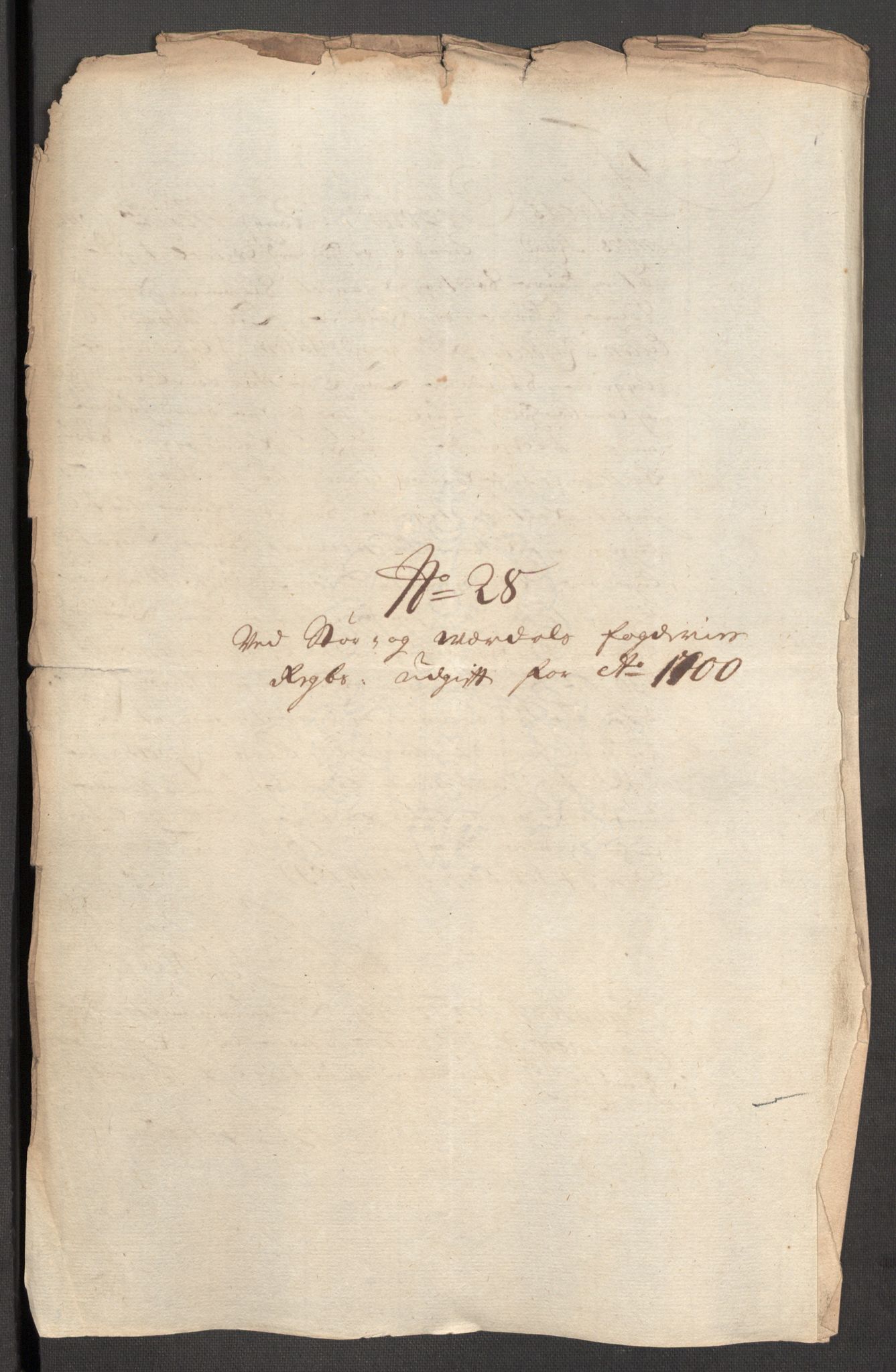 Rentekammeret inntil 1814, Reviderte regnskaper, Fogderegnskap, RA/EA-4092/R62/L4192: Fogderegnskap Stjørdal og Verdal, 1700, s. 333