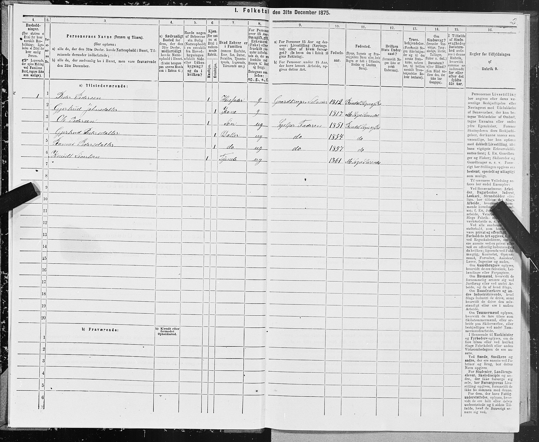 SAT, Folketelling 1875 for 1566P Surnadal prestegjeld, 1875, s. 1002