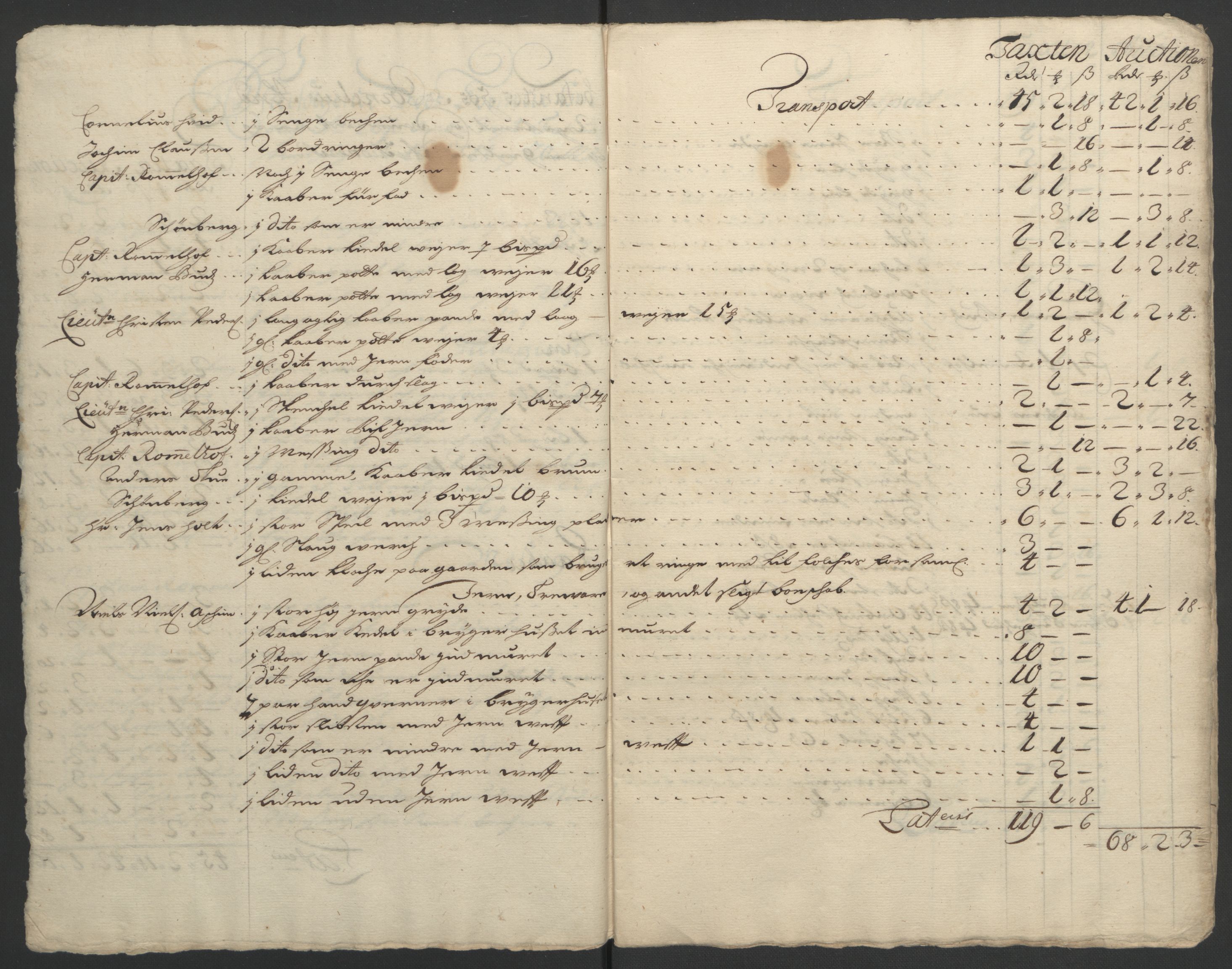Rentekammeret inntil 1814, Reviderte regnskaper, Fogderegnskap, RA/EA-4092/R18/L1292: Fogderegnskap Hadeland, Toten og Valdres, 1693-1694, s. 180