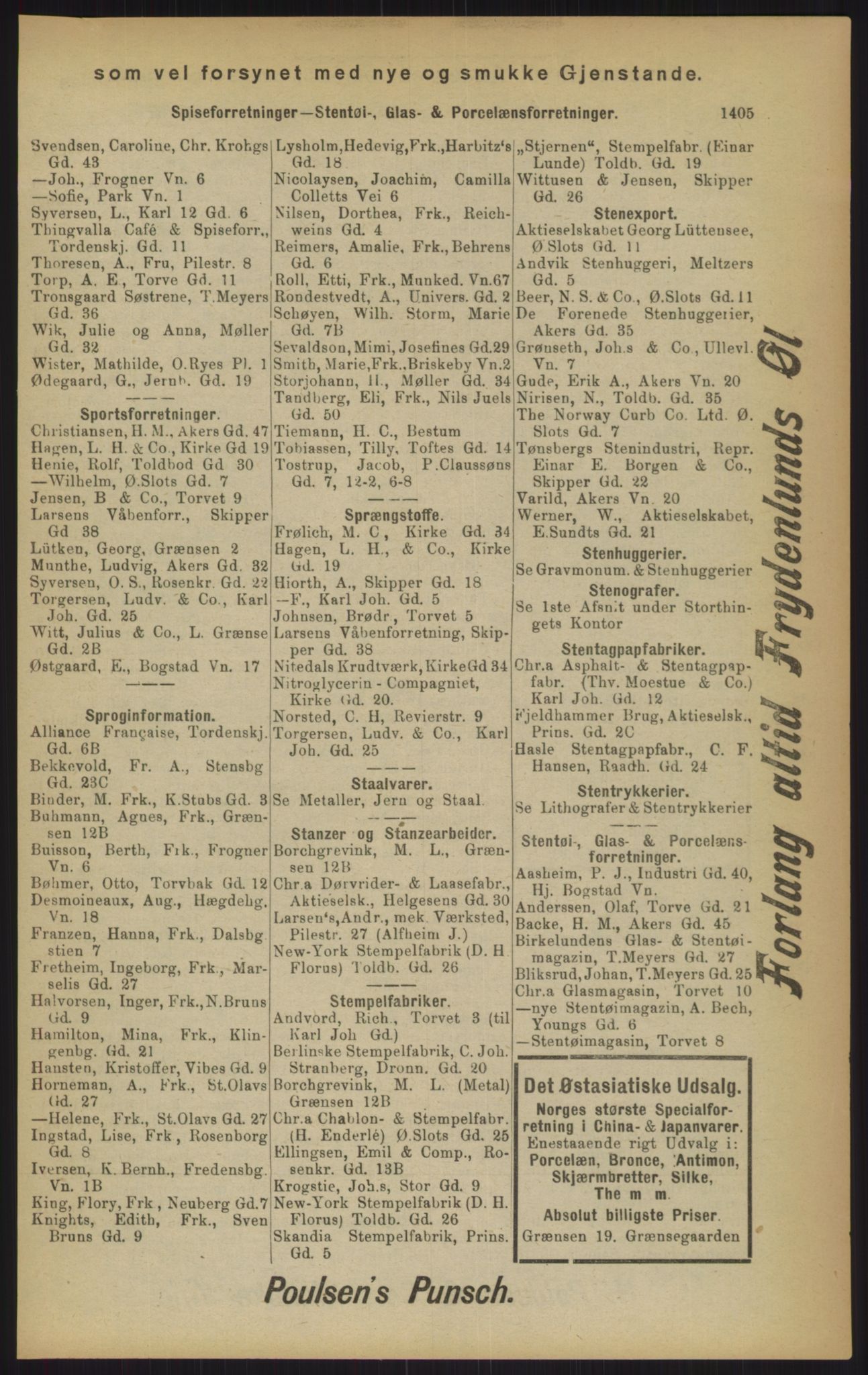 Kristiania/Oslo adressebok, PUBL/-, 1902, s. 1405