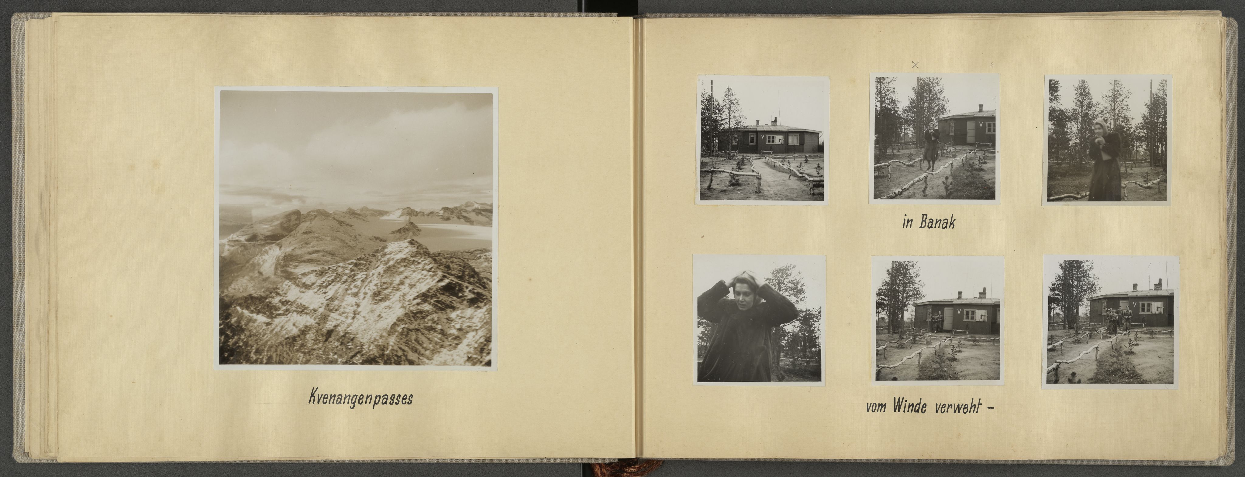 Tyske arkiver, Reichskommissariat, AV/RA-RAFA-2174/E/Ei/L0001: Reise des Reichskommissars nach Nord-Norwegen und Lappland vom 12. bis 23. Oktober 1942 , 1942