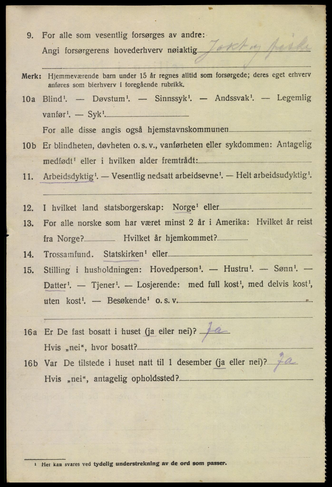 SAH, Folketelling 1920 for 0519 Sør-Fron herred, 1920, s. 1900