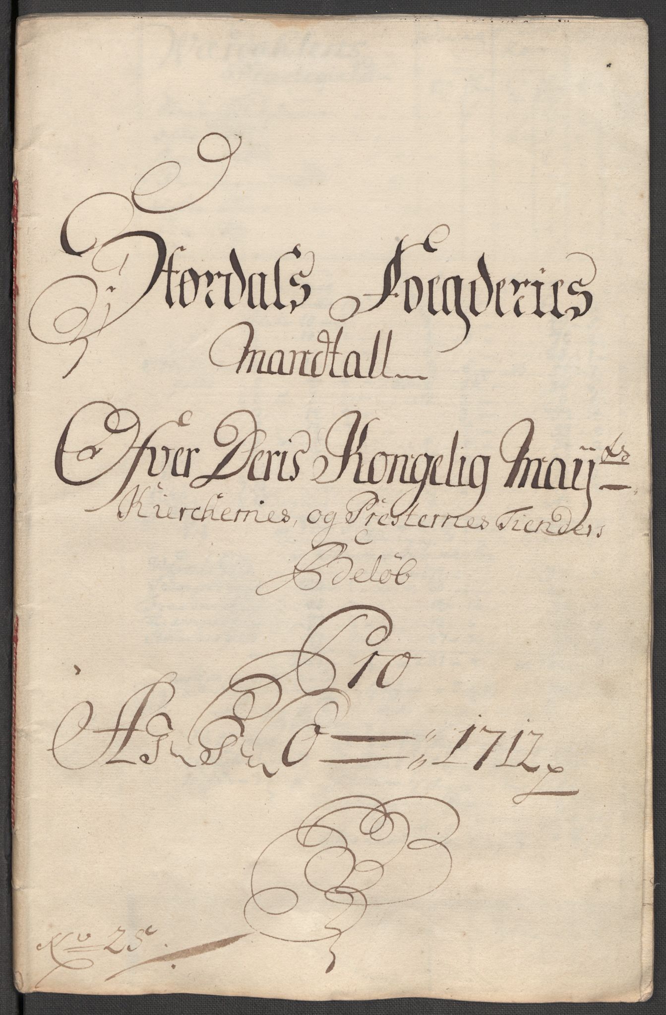 Rentekammeret inntil 1814, Reviderte regnskaper, Fogderegnskap, RA/EA-4092/R62/L4202: Fogderegnskap Stjørdal og Verdal, 1712, s. 237