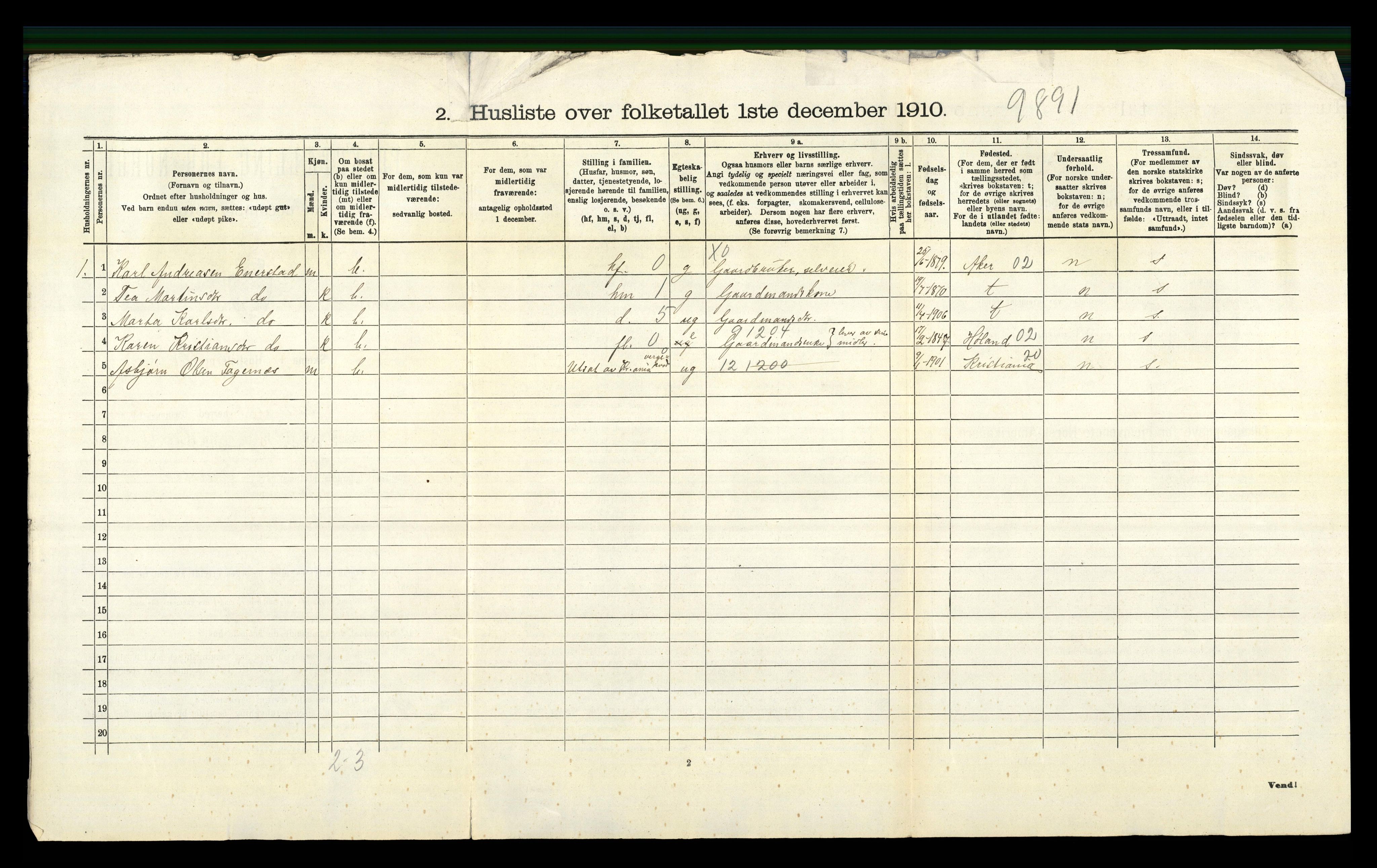 RA, Folketelling 1910 for 0229 Enebakk herred, 1910, s. 572