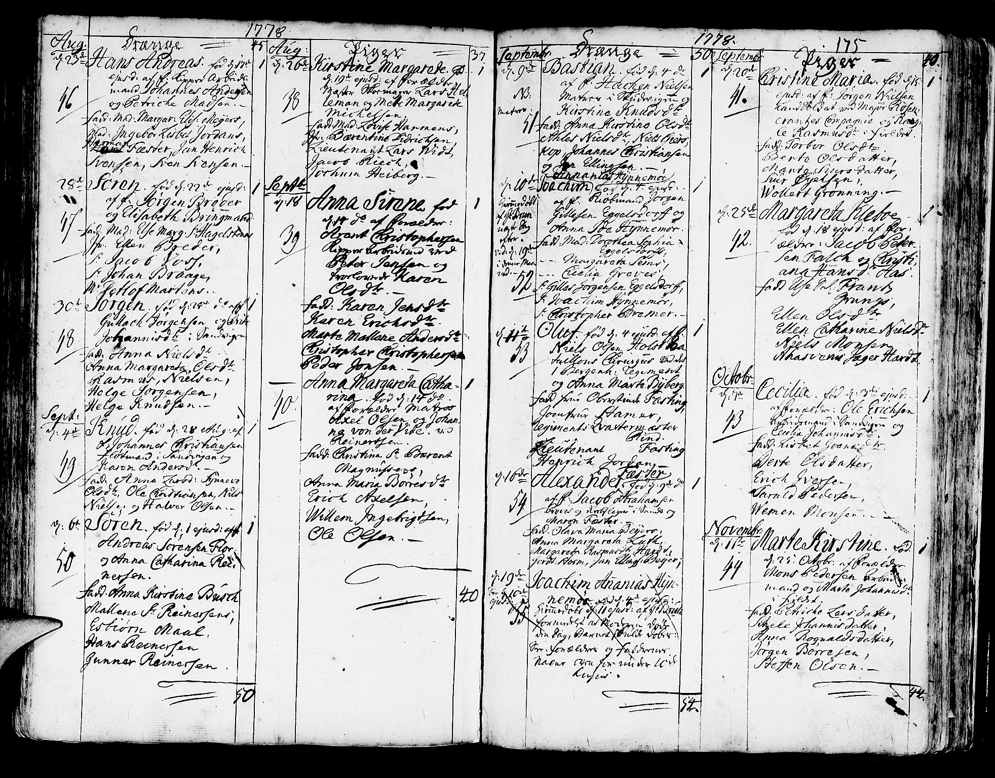 Korskirken sokneprestembete, SAB/A-76101/H/Haa/L0005: Ministerialbok nr. A 5, 1751-1789, s. 175
