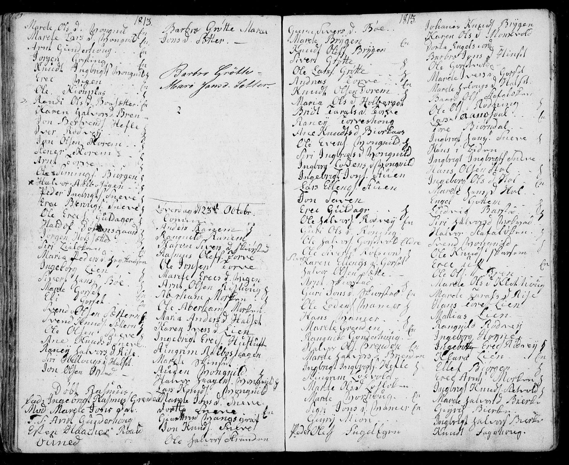 Ministerialprotokoller, klokkerbøker og fødselsregistre - Sør-Trøndelag, AV/SAT-A-1456/678/L0912: Klokkerbok nr. 678C01, 1811-1824