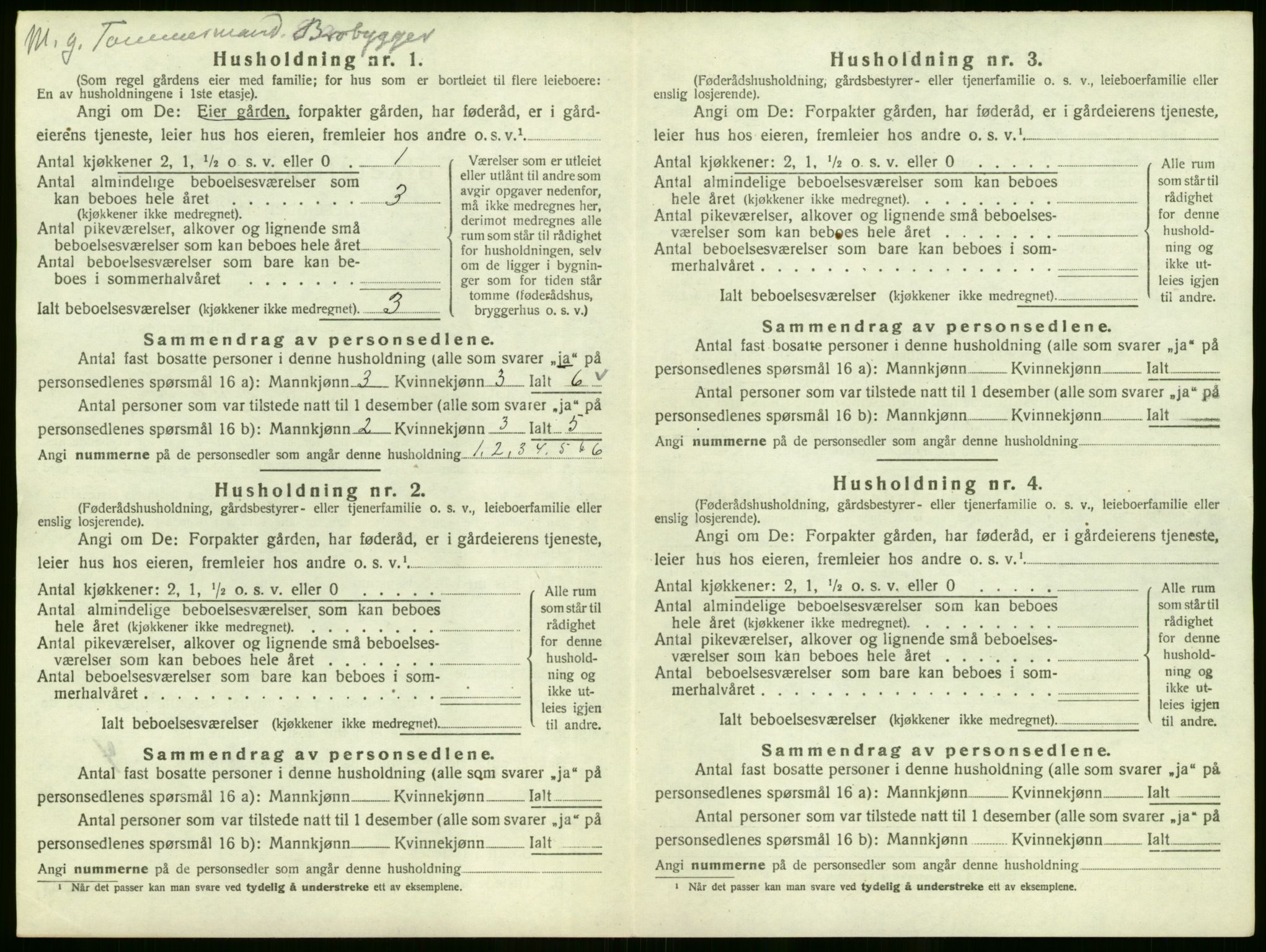 SAO, Folketelling 1920 for 0234 Gjerdrum herred, 1920, s. 31