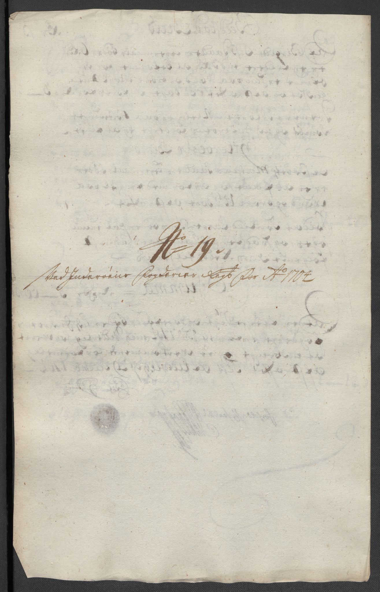 Rentekammeret inntil 1814, Reviderte regnskaper, Fogderegnskap, RA/EA-4092/R63/L4313: Fogderegnskap Inderøy, 1703-1704, s. 535