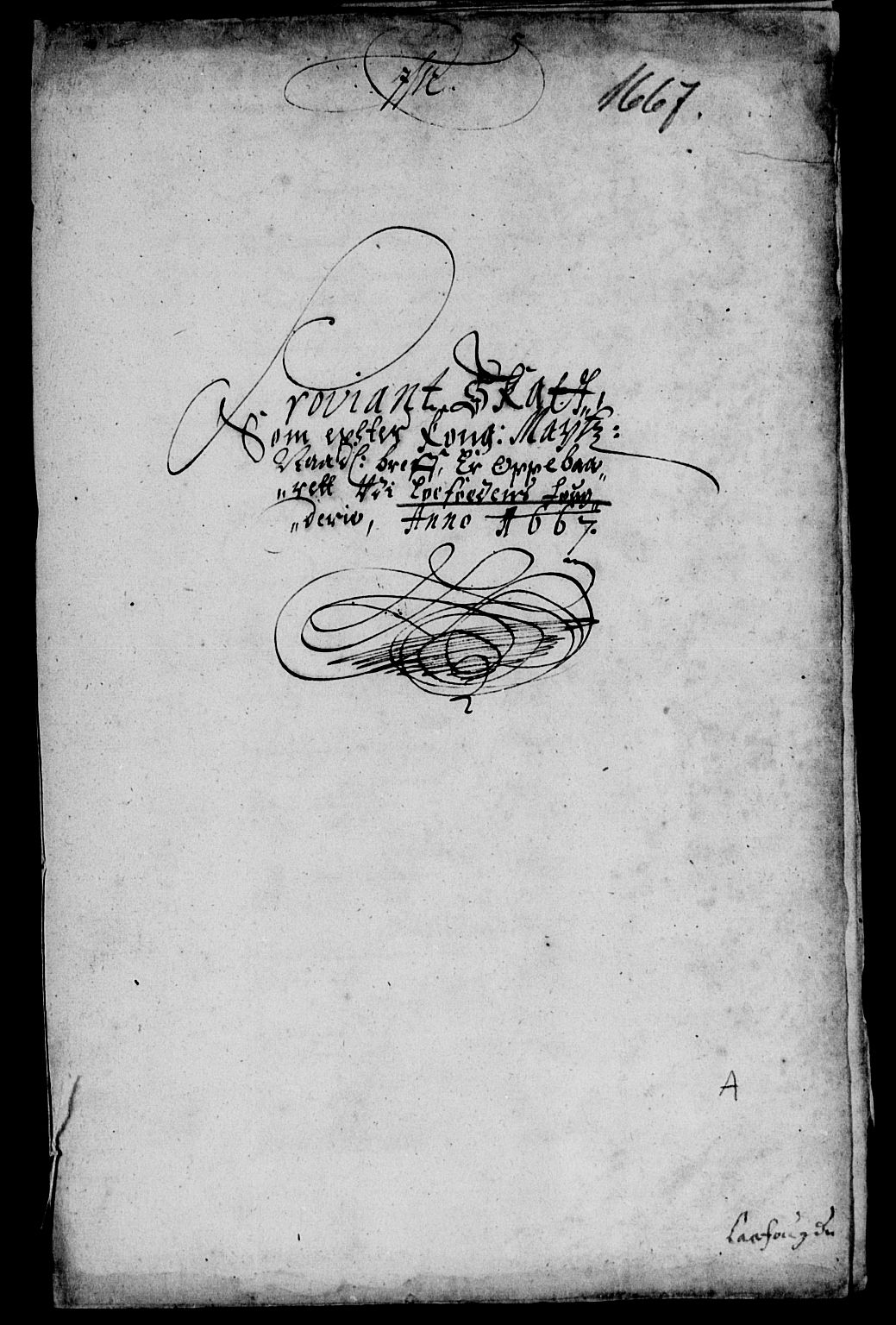 Rentekammeret inntil 1814, Reviderte regnskaper, Lensregnskaper, RA/EA-5023/R/Rb/Rbz/L0041: Nordlandenes len, 1664-1667