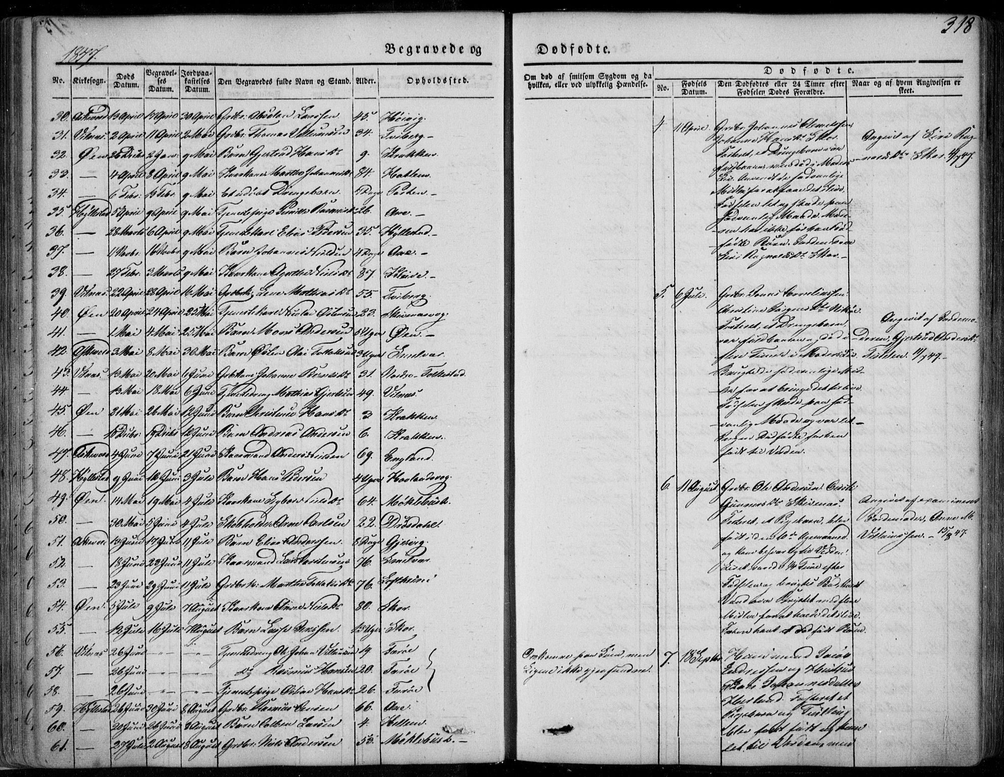 Askvoll sokneprestembete, AV/SAB-A-79501/H/Haa/Haaa/L0011/0002: Ministerialbok nr. A 11 II, 1845-1878, s. 318