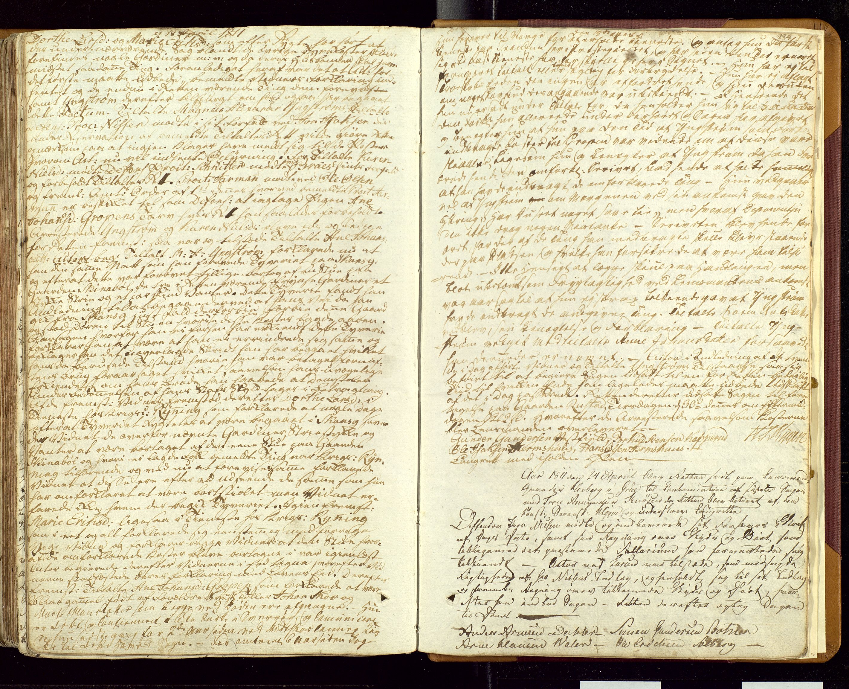 Solør og Odalen sorenskriveri, AV/SAH-TING-026/G/Gc/Gca/L0010/0001: Justis- og politisaker / 10A:, 1808-1811, s. 284
