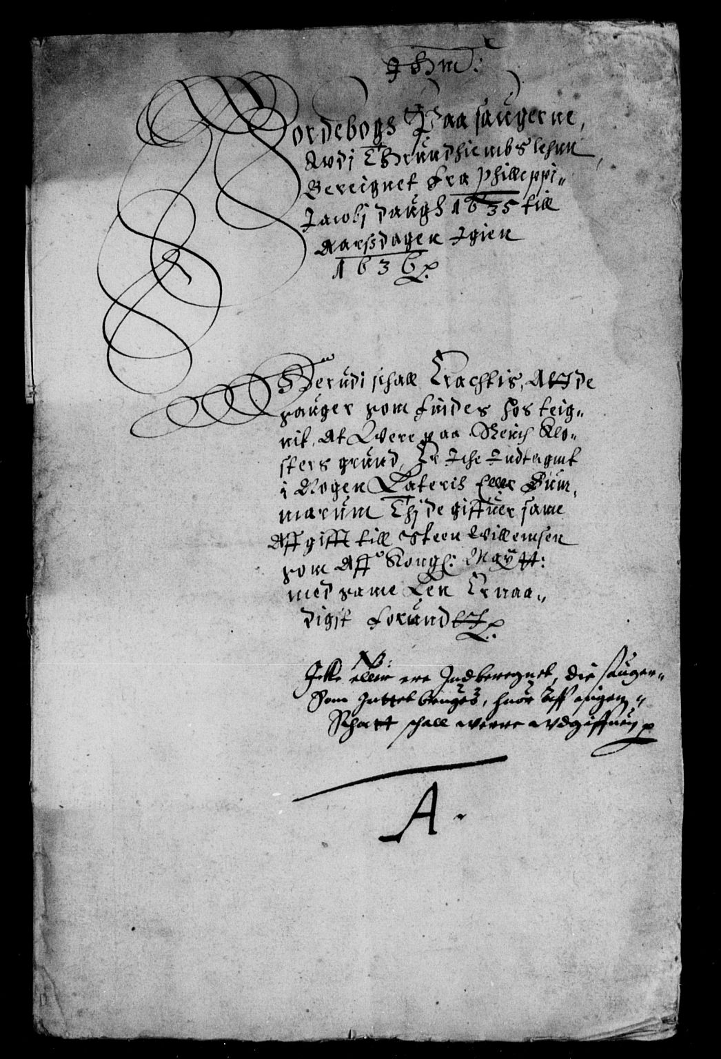 Rentekammeret inntil 1814, Reviderte regnskaper, Lensregnskaper, AV/RA-EA-5023/R/Rb/Rbw/L0056: Trondheim len, 1634-1636