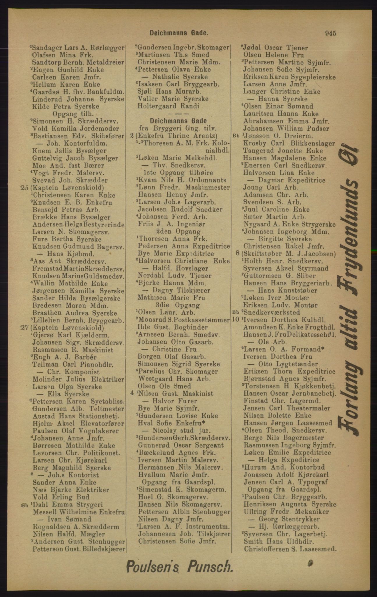 Kristiania/Oslo adressebok, PUBL/-, 1905, s. 945