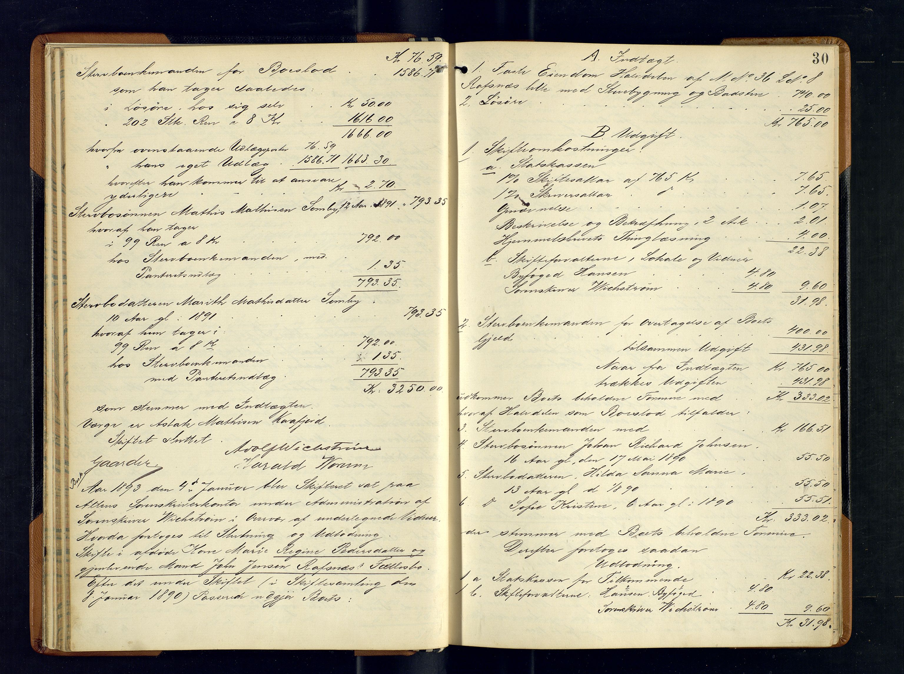 Alta fogderi/sorenskriveri, AV/SATØ-SATØ-5/1/L/Lb/L0477: Skifteutlodningsprotokoll, 1891-1903, s. 29b-30a
