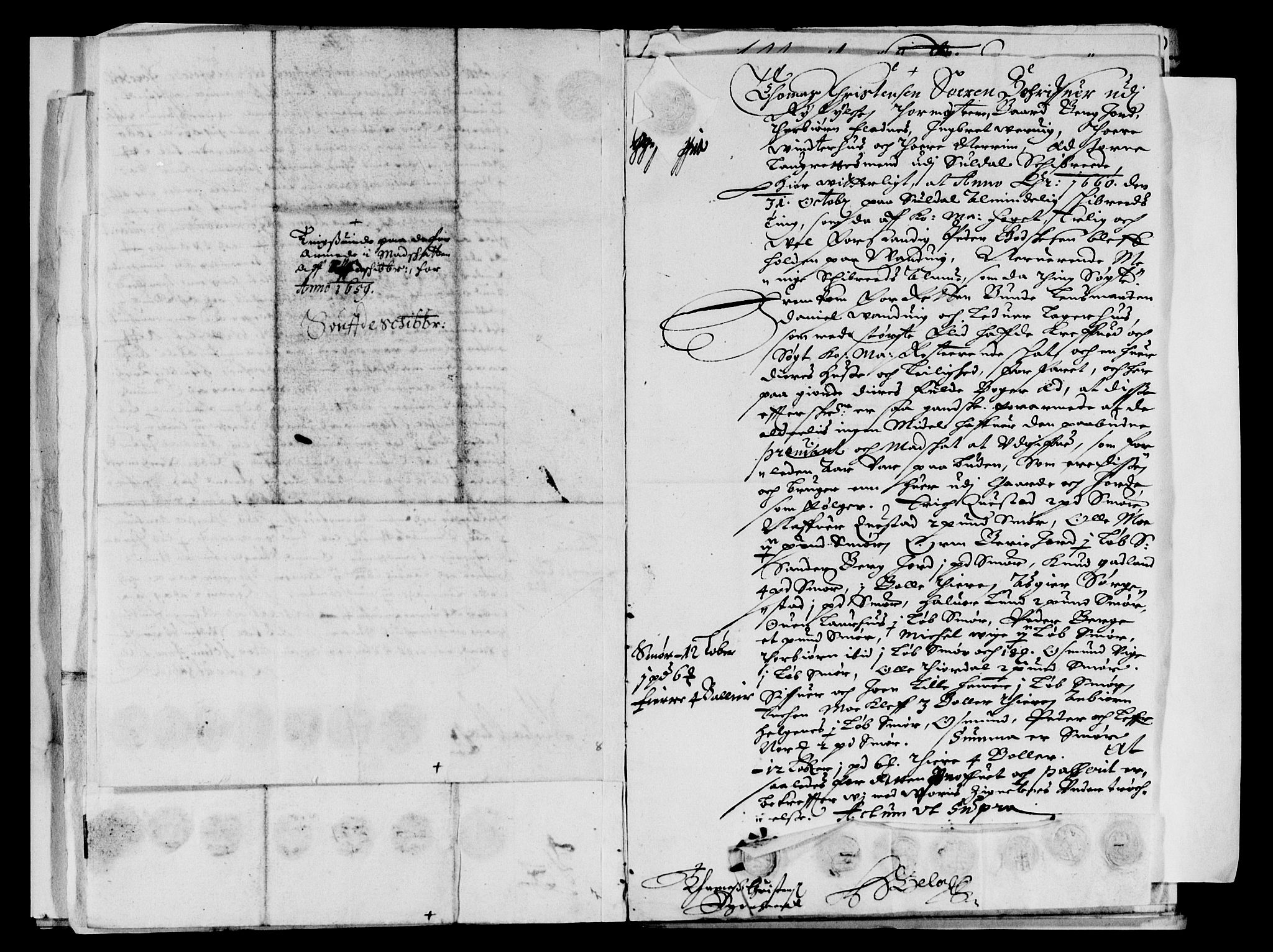 Rentekammeret inntil 1814, Reviderte regnskaper, Lensregnskaper, AV/RA-EA-5023/R/Rb/Rbs/L0041: Stavanger len, 1658-1660