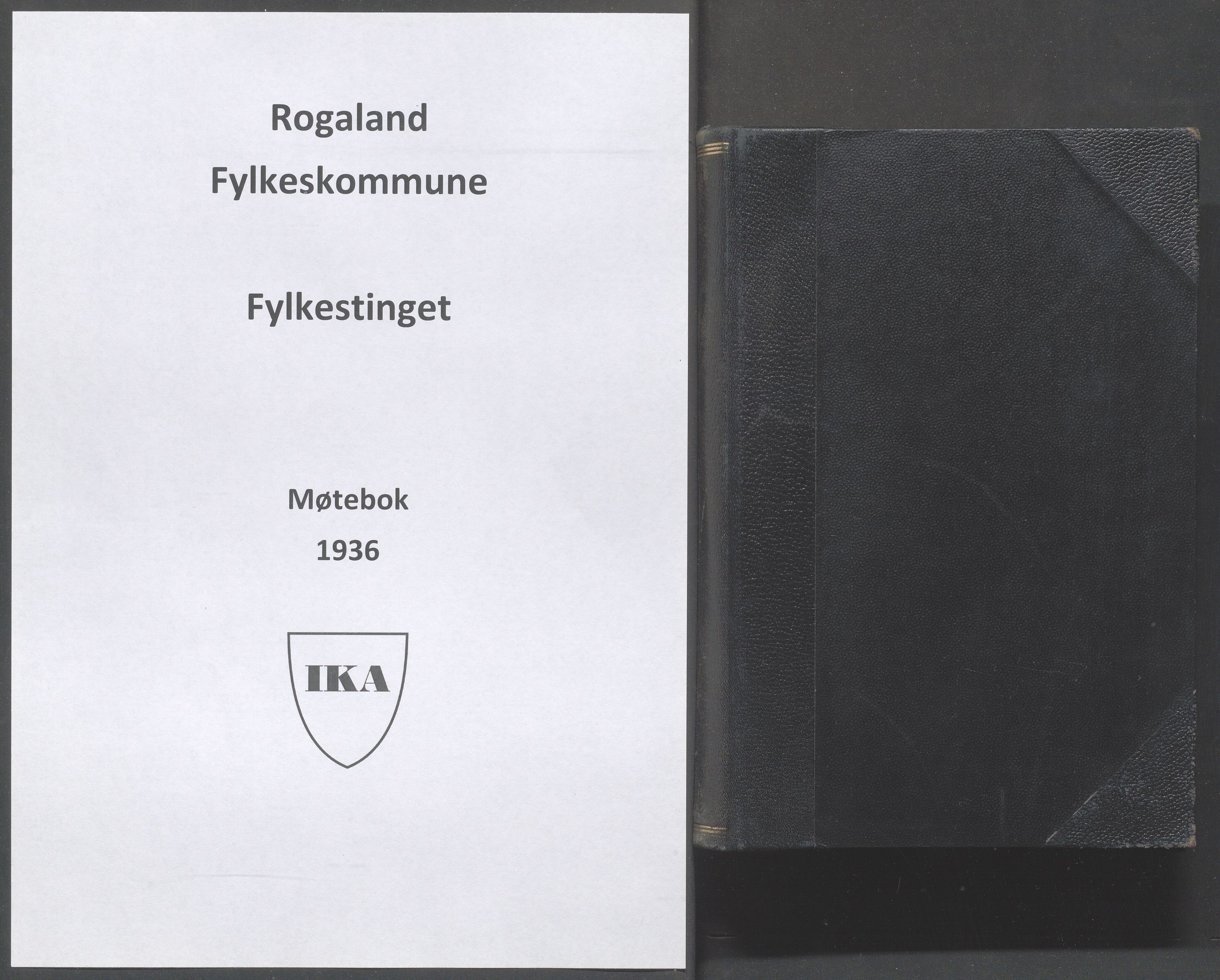 Rogaland fylkeskommune - Fylkesrådmannen , IKAR/A-900/A/Aa/Aaa/L0055: Møtebok , 1936