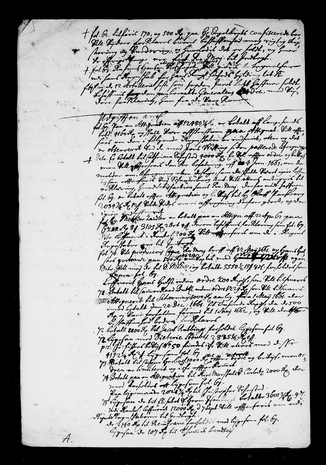 Rentekammeret inntil 1814, Reviderte regnskaper, Stiftamtstueregnskaper, Landkommissariatet på Akershus og Akershus stiftamt, AV/RA-EA-5869/R/Ra/L0008: Landkommissariatet på Akershus, 1661-1662
