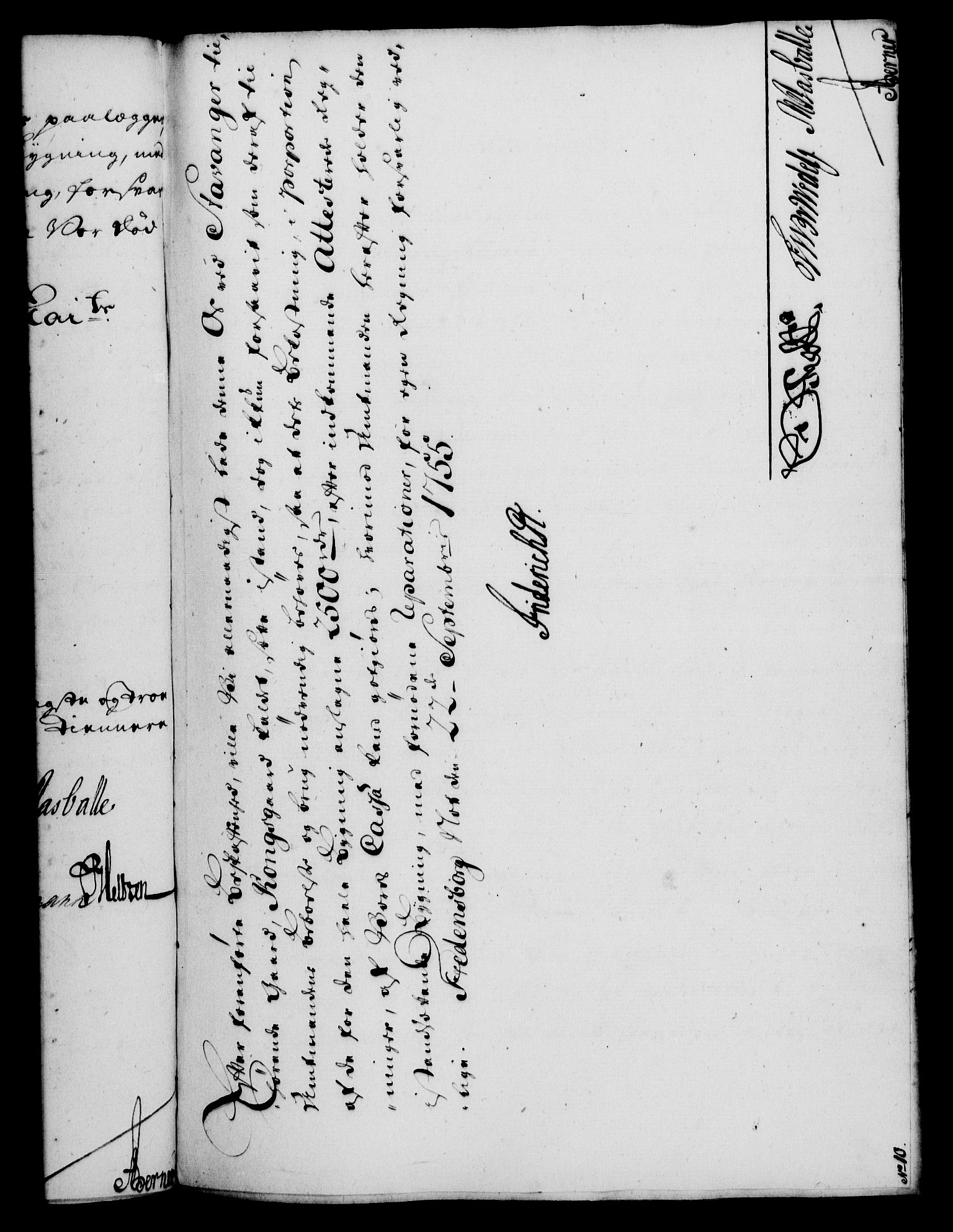 Rentekammeret, Kammerkanselliet, AV/RA-EA-3111/G/Gf/Gfa/L0037: Norsk relasjons- og resolusjonsprotokoll (merket RK 52.37), 1755, s. 496