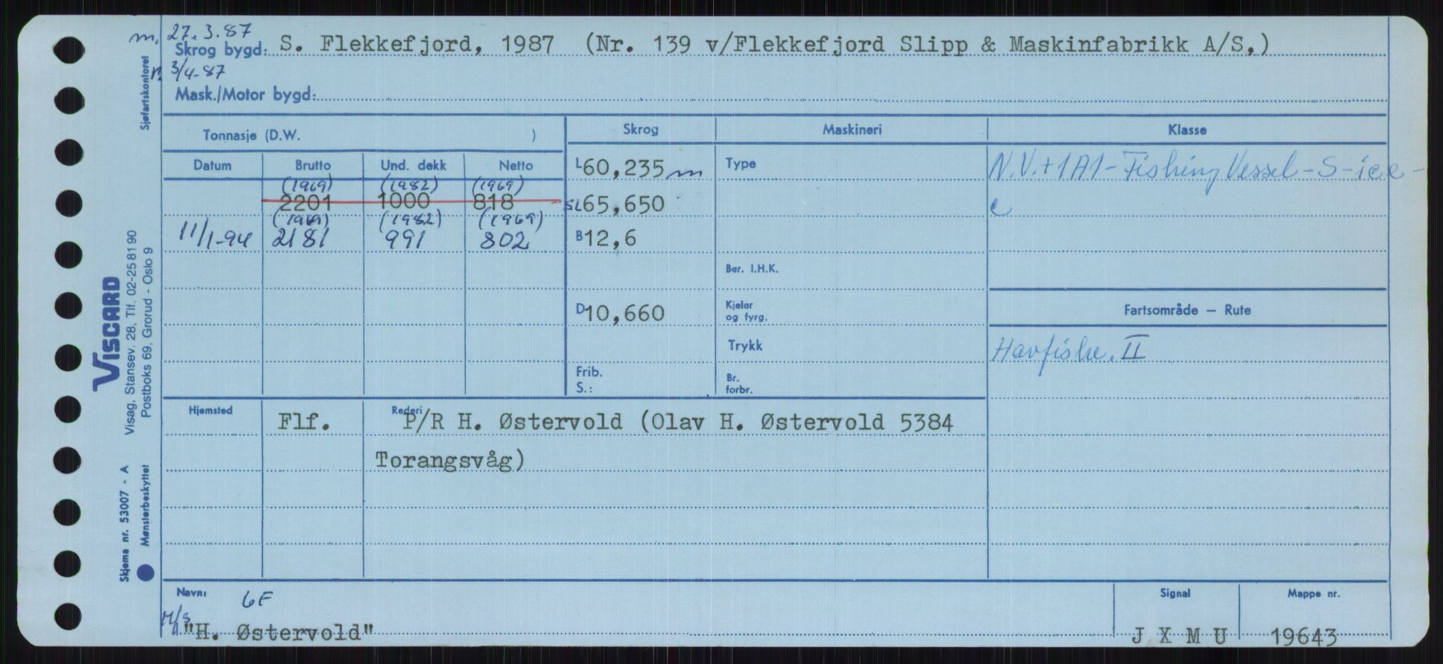 Sjøfartsdirektoratet med forløpere, Skipsmålingen, AV/RA-S-1627/H/Ha/L0002/0002: Fartøy, Eik-Hill / Fartøy, G-Hill, s. 379