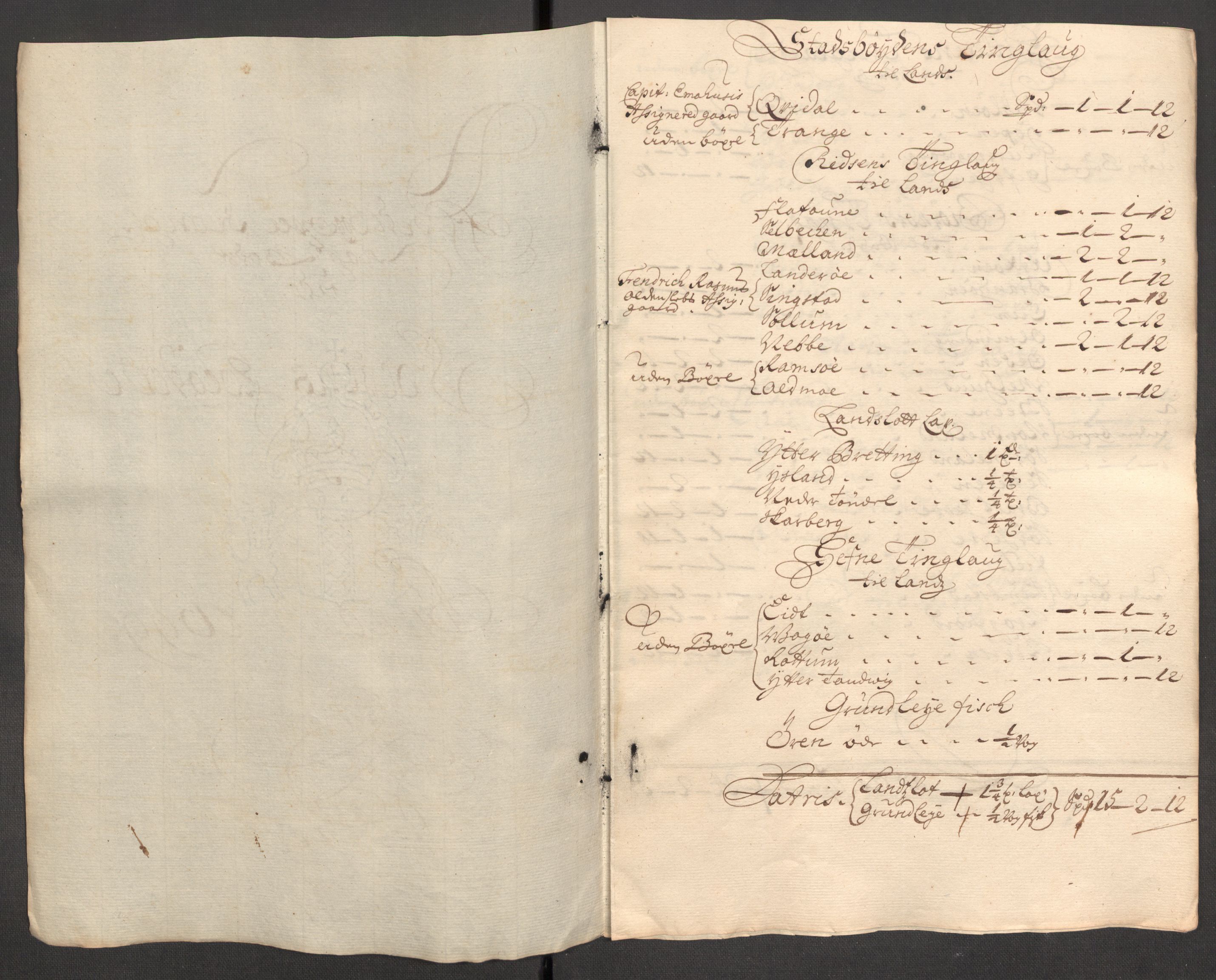 Rentekammeret inntil 1814, Reviderte regnskaper, Fogderegnskap, RA/EA-4092/R57/L3853: Fogderegnskap Fosen, 1698-1699, s. 204