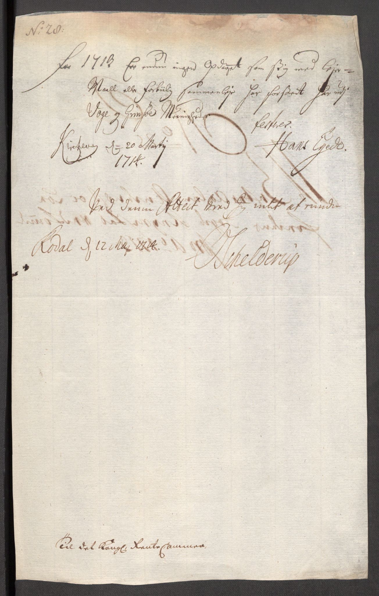 Rentekammeret inntil 1814, Reviderte regnskaper, Fogderegnskap, RA/EA-4092/R67/L4679: Fogderegnskap Vesterålen, Andenes og Lofoten, 1711-1713, s. 239