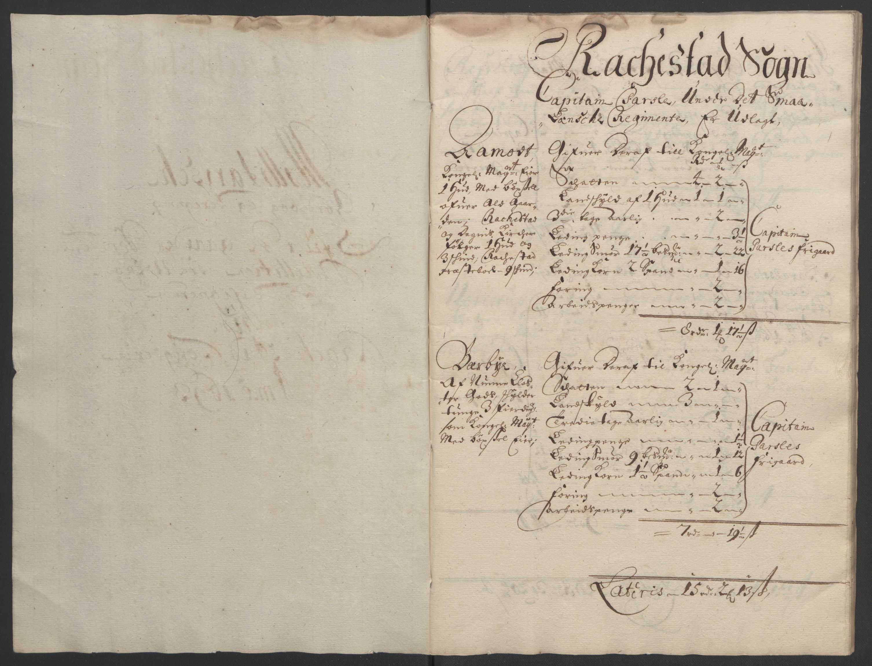 Rentekammeret inntil 1814, Reviderte regnskaper, Fogderegnskap, AV/RA-EA-4092/R05/L0278: Fogderegnskap Rakkestad, 1691-1693, s. 495