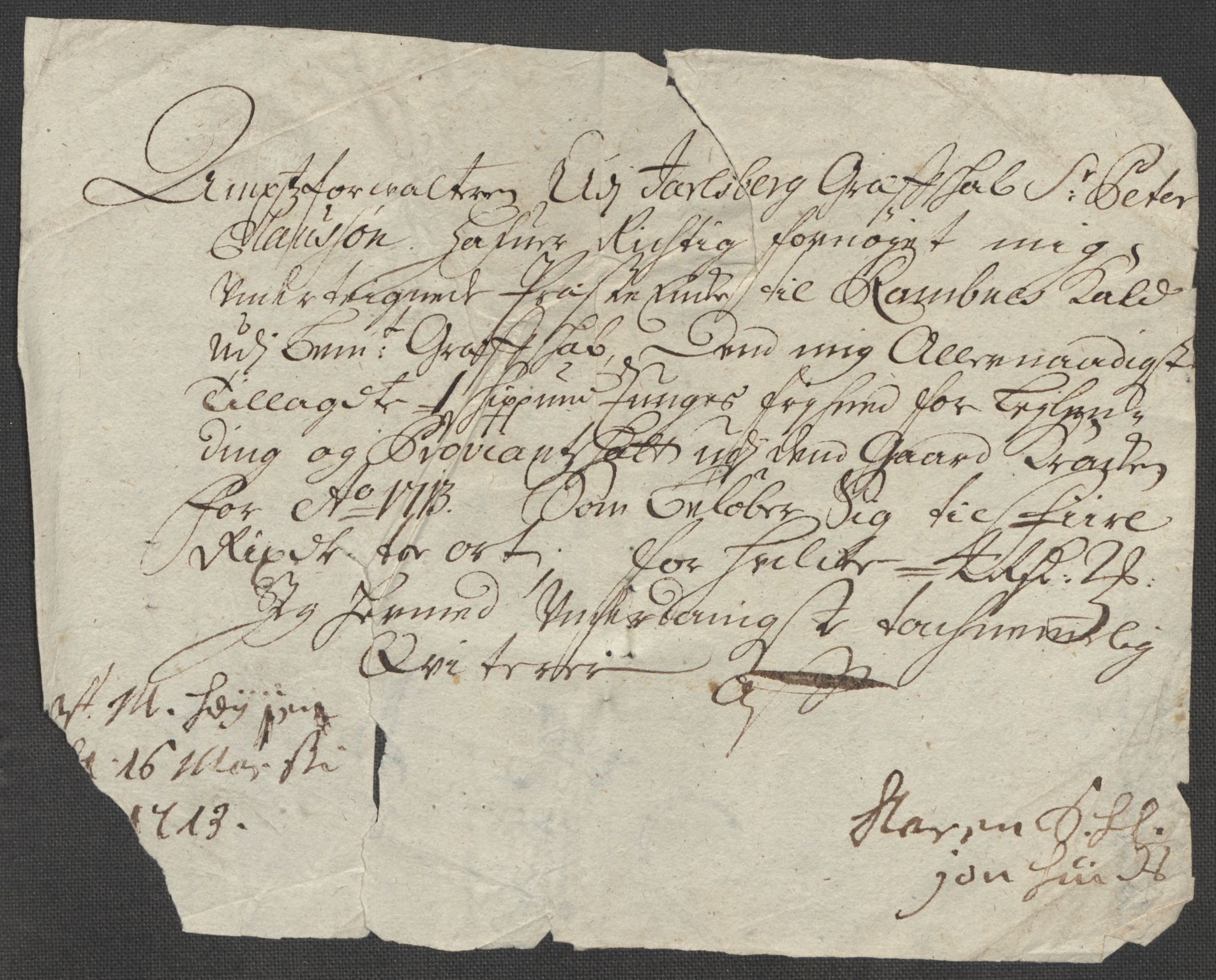 Rentekammeret inntil 1814, Reviderte regnskaper, Fogderegnskap, RA/EA-4092/R32/L1879: Fogderegnskap Jarlsberg grevskap, 1714-1715, s. 236