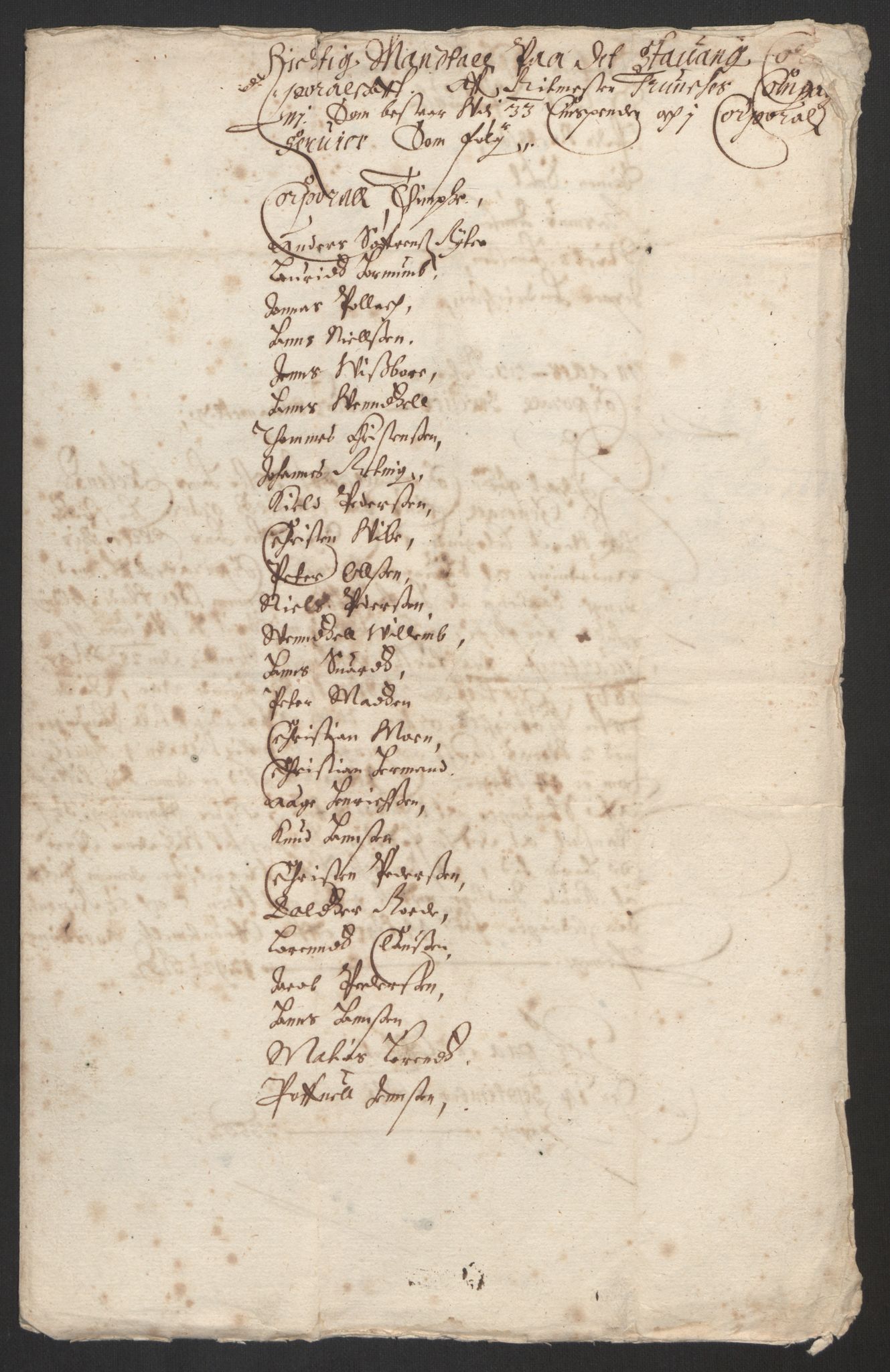 Rentekammeret inntil 1814, Reviderte regnskaper, Byregnskaper, AV/RA-EA-4066/R/Rm/L0258: [M1] Kontribusjonsregnskap, 1664-1700, s. 144