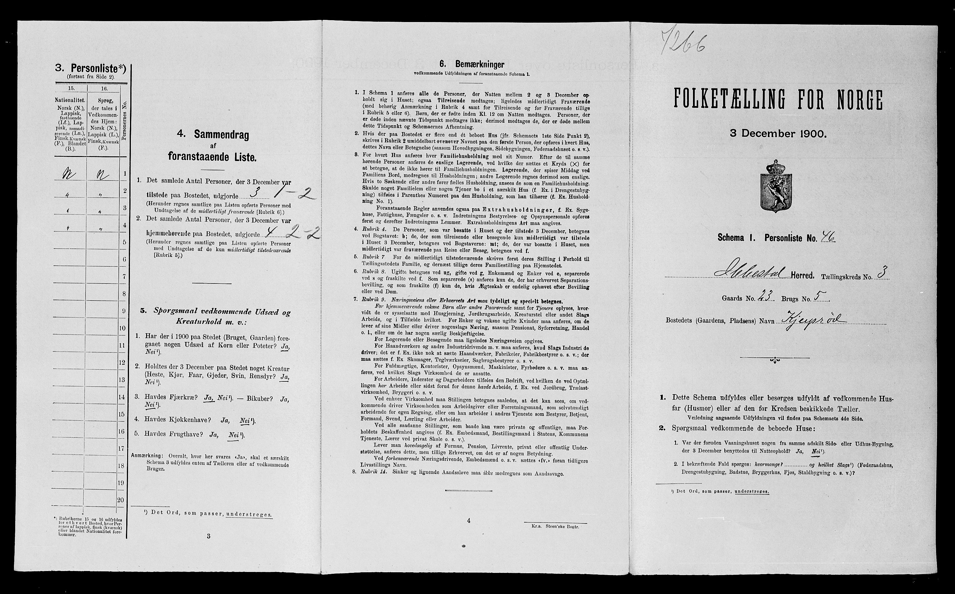 SATØ, Folketelling 1900 for 1917 Ibestad herred, 1900, s. 550