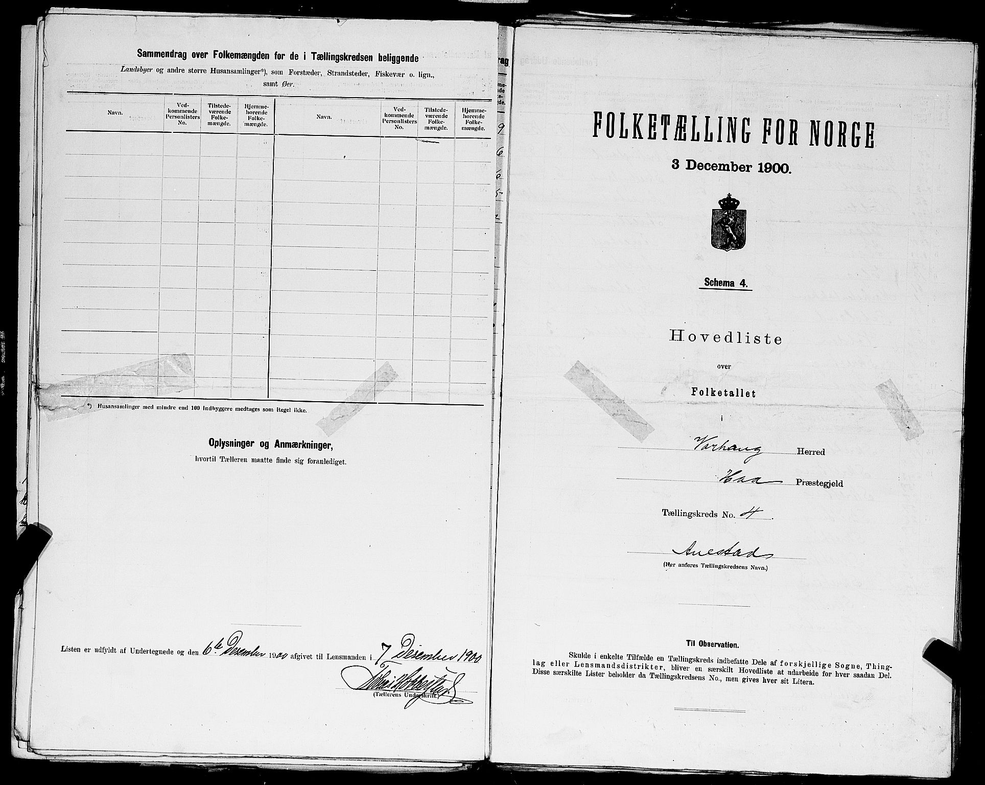 SAST, Folketelling 1900 for 1118 Varhaug herred, 1900, s. 18