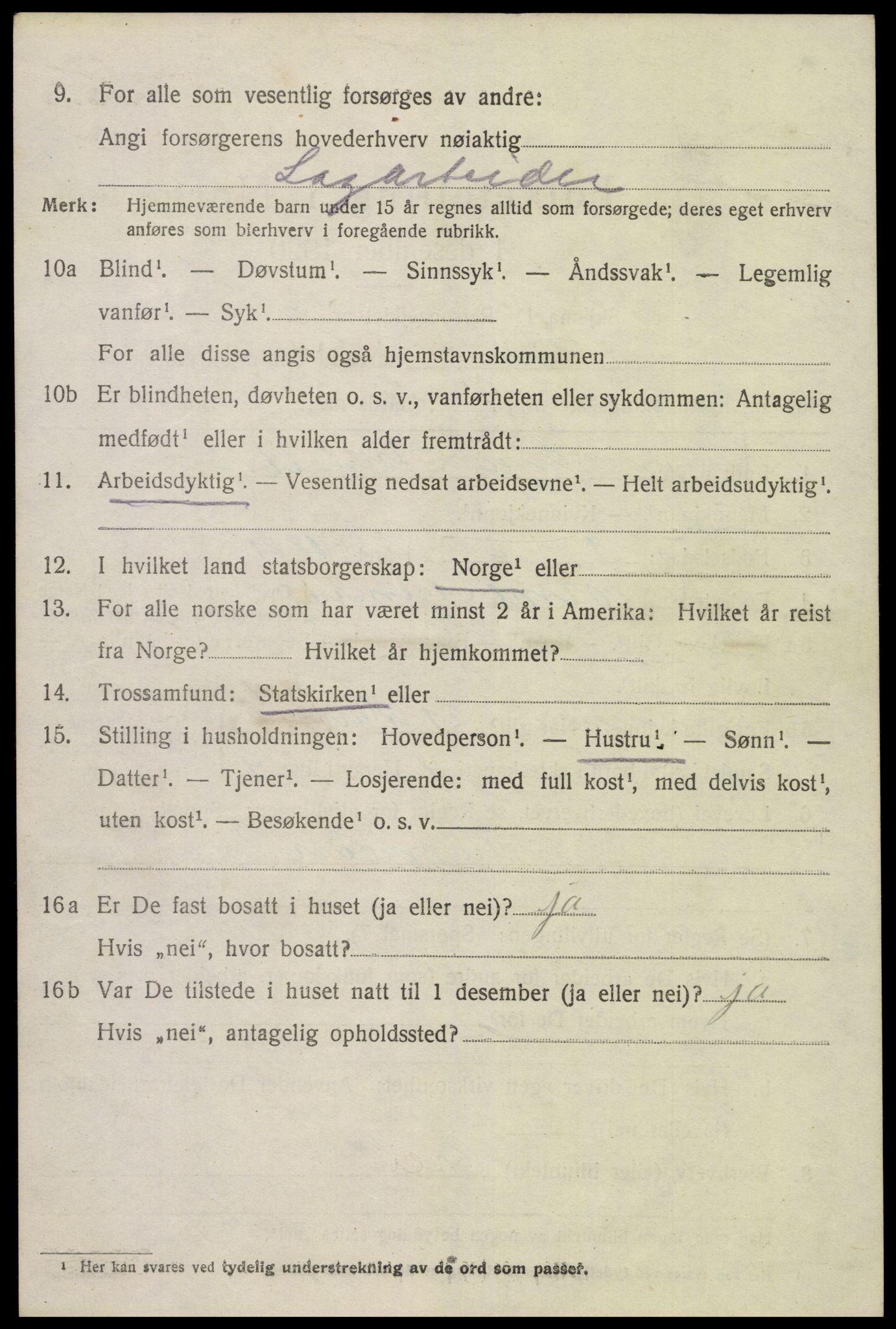 SAK, Folketelling 1920 for 0922 Hisøy herred, 1920, s. 2493