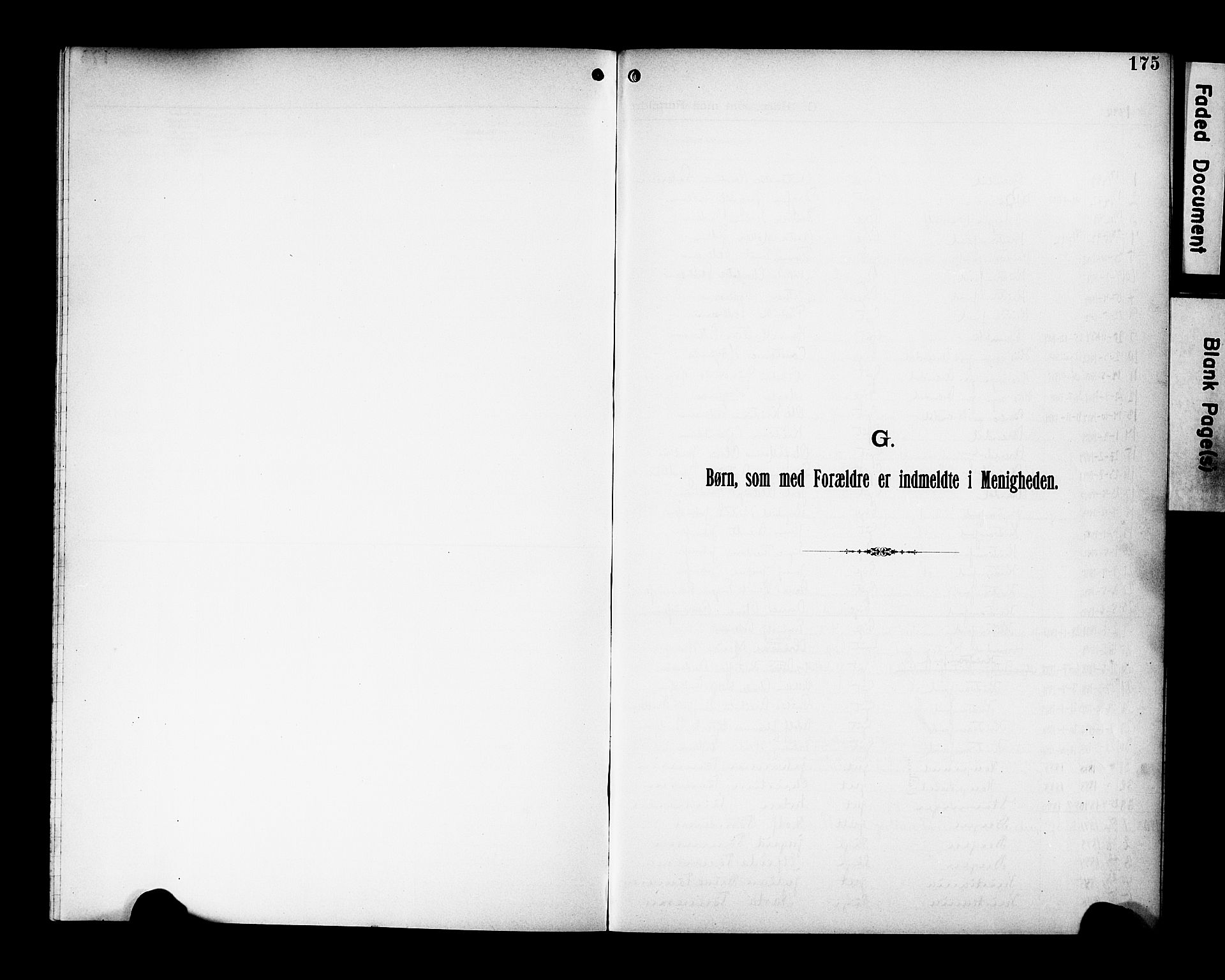 Den katolsk-apostoliske menighet, Kristiansand, SAK/1292-0010/F/Fa/L0002: Dissenterprotokoll nr. 2, 1896-1925, s. 175