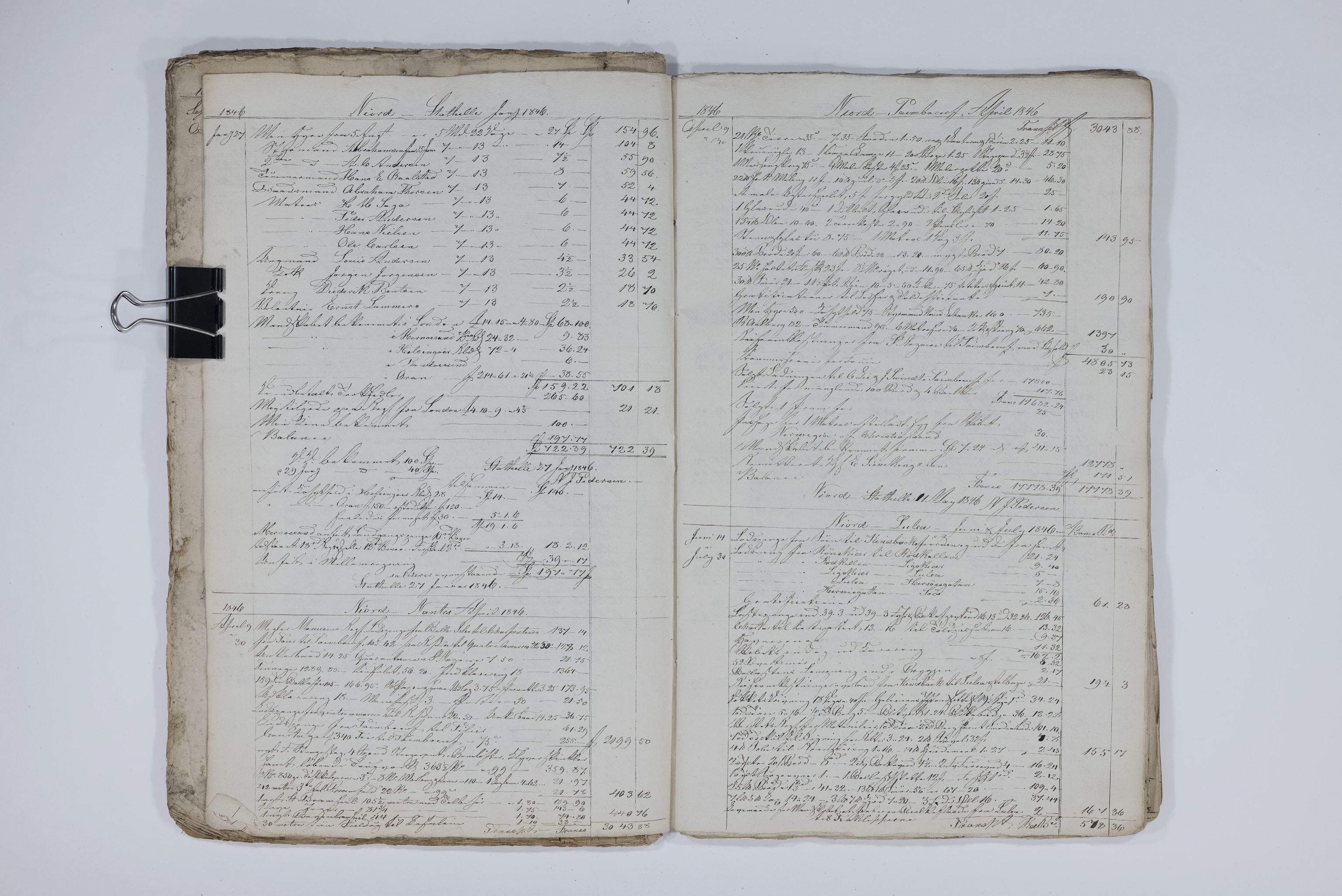 Blehr/ Kjellestad, TEMU/TGM-A-1212/R/Rm/L0001: Regnskap over skibsutgifter, 1832-1865, s. 40