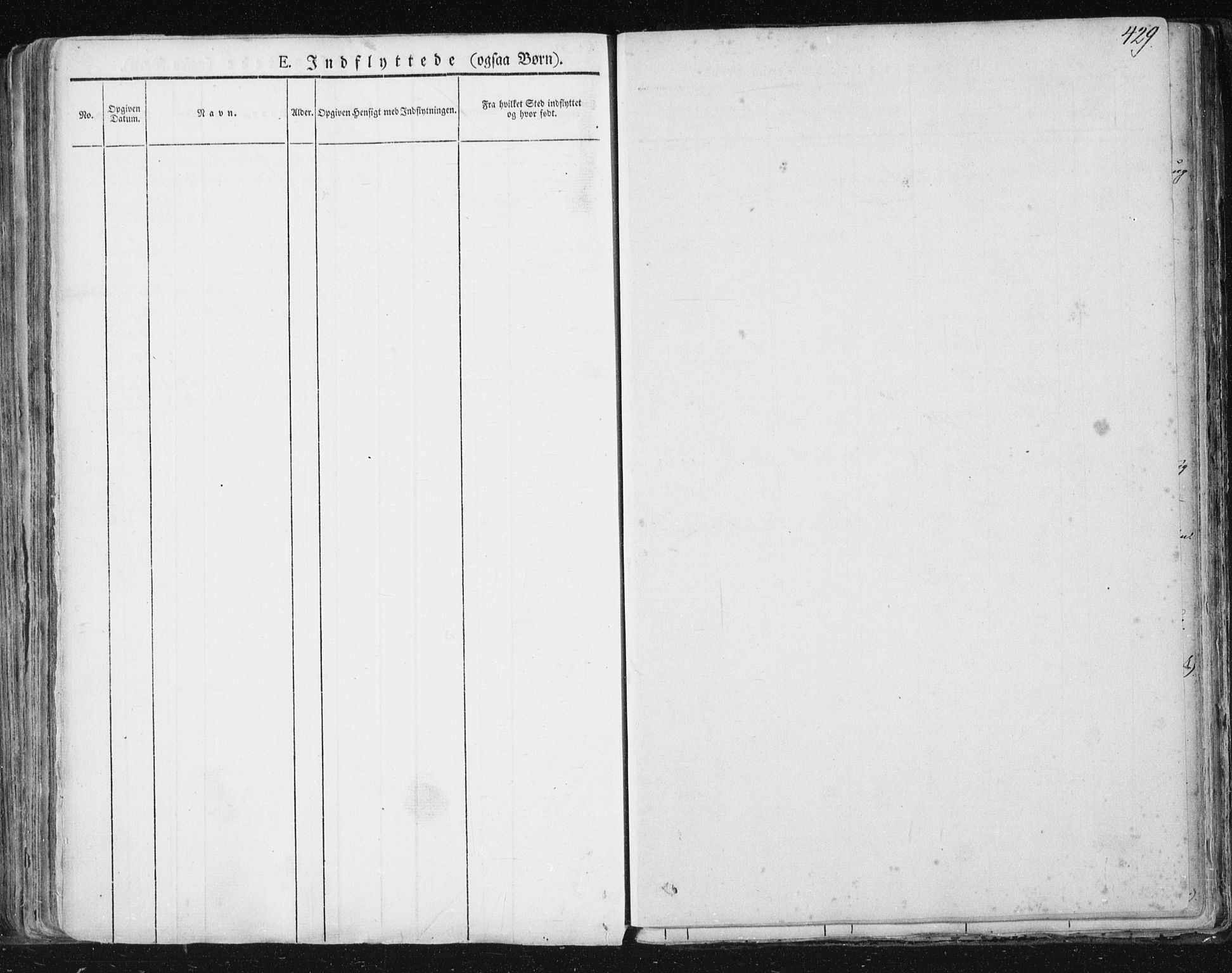 Ministerialprotokoller, klokkerbøker og fødselsregistre - Nordland, AV/SAT-A-1459/813/L0198: Ministerialbok nr. 813A08, 1834-1874, s. 429