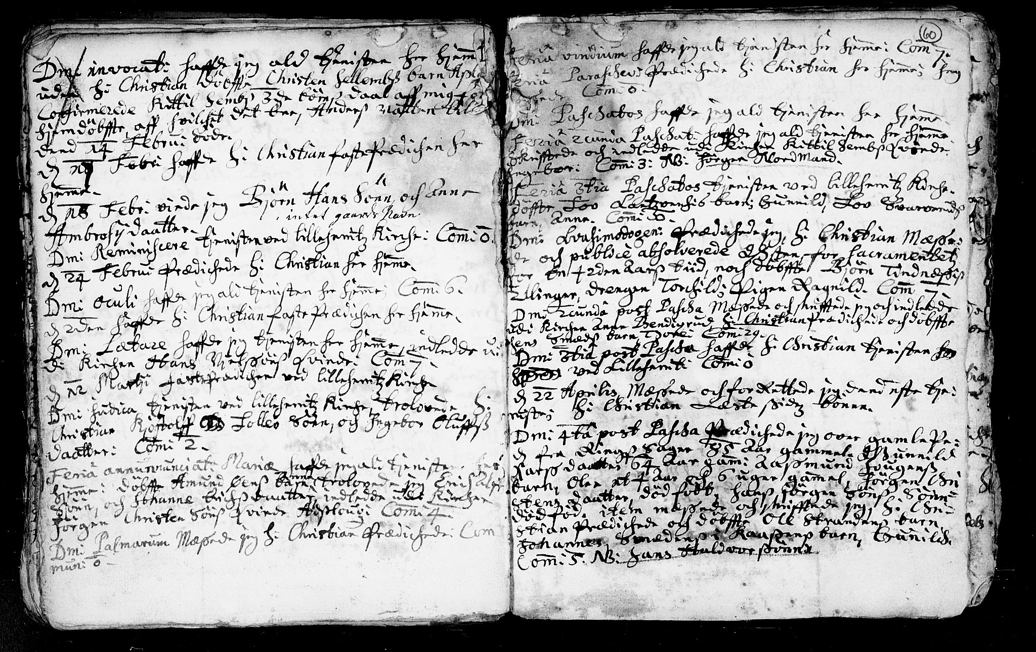 Heddal kirkebøker, SAKO/A-268/F/Fa/L0002: Ministerialbok nr. I 2, 1699-1722, s. 60