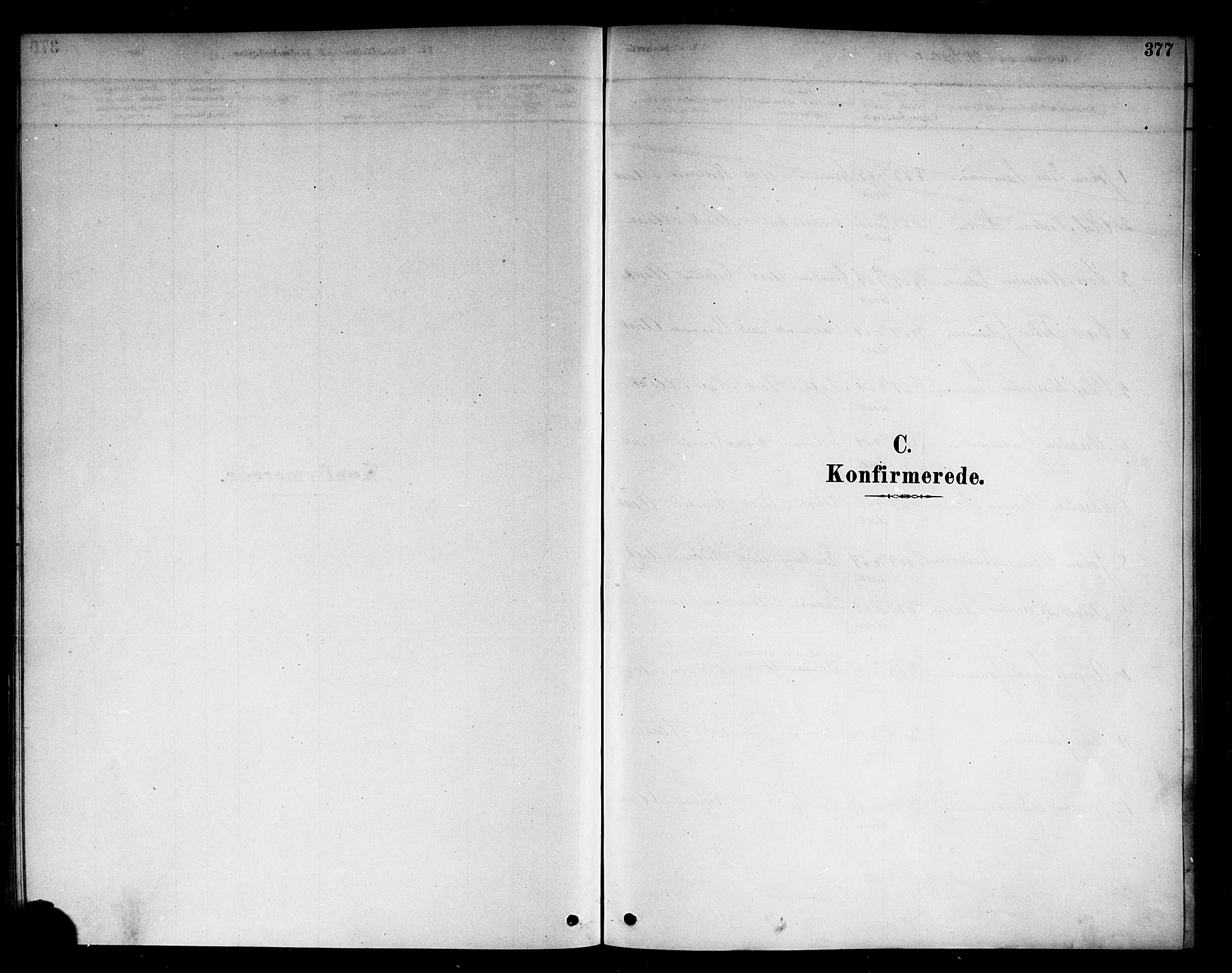 Berg prestekontor Kirkebøker, AV/SAO-A-10902/F/Fb/L0001: Ministerialbok nr. II 1, 1878-1887, s. 377