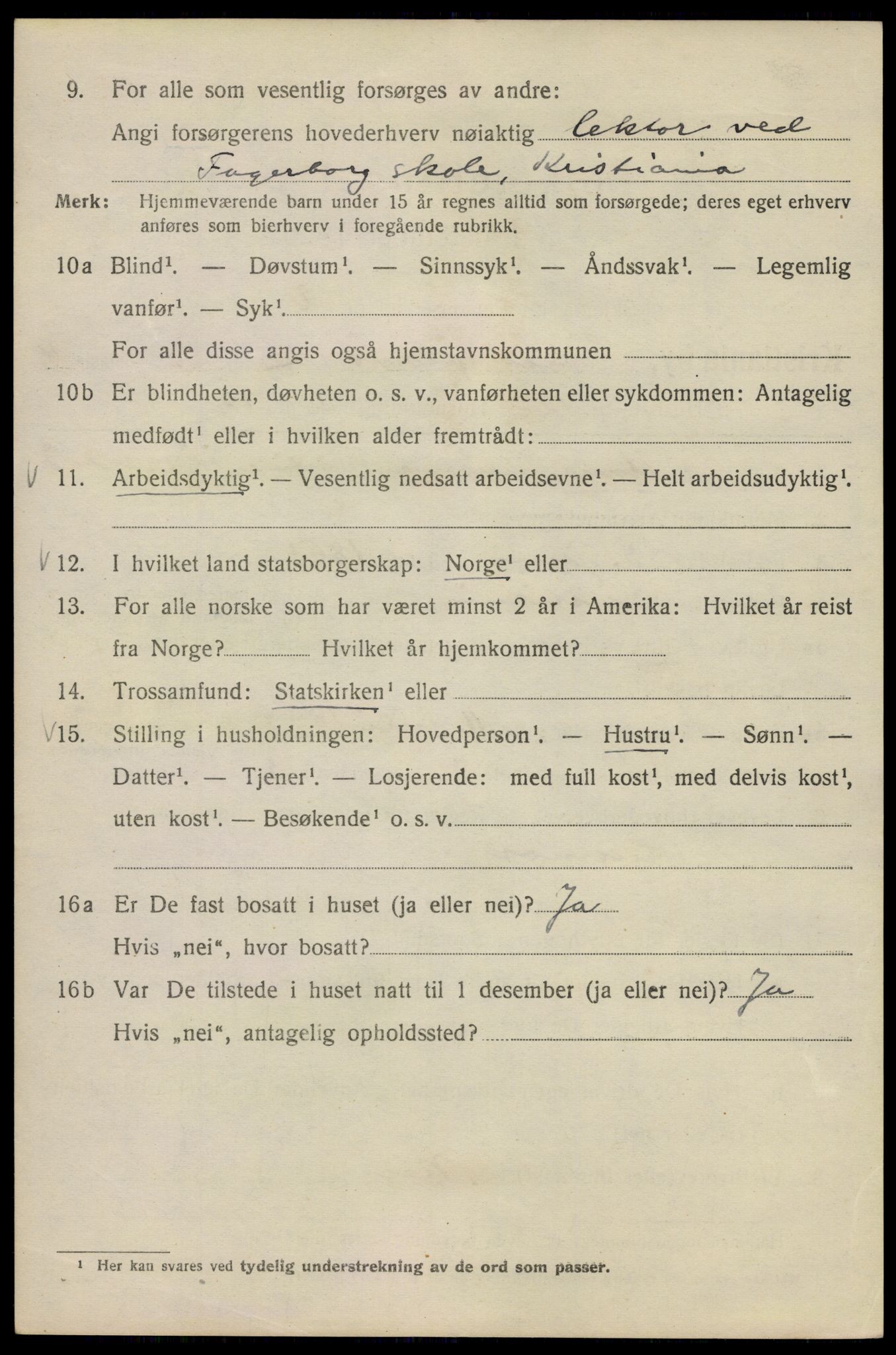 SAO, Folketelling 1920 for 0301 Kristiania kjøpstad, 1920, s. 527000