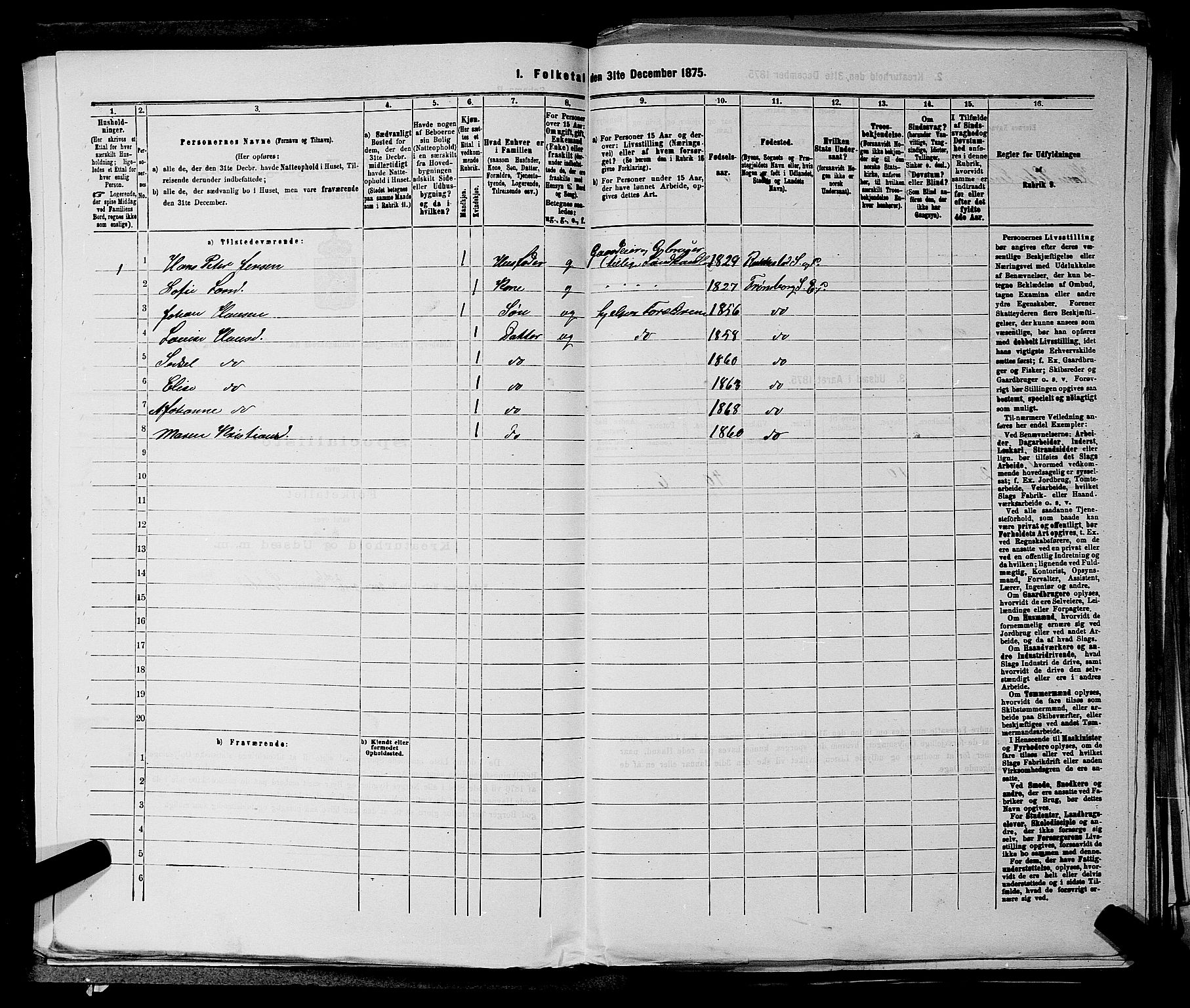 RA, Folketelling 1875 for 0125P Eidsberg prestegjeld, 1875, s. 1386
