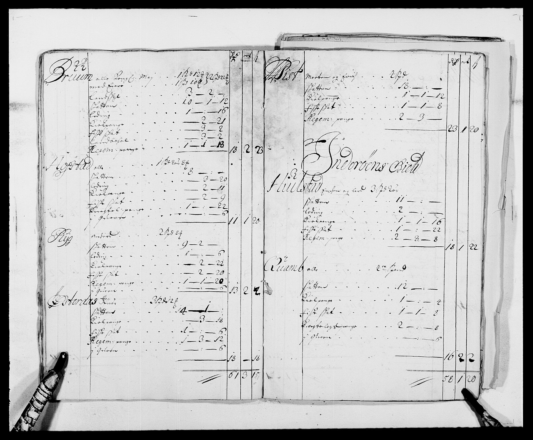 Rentekammeret inntil 1814, Reviderte regnskaper, Fogderegnskap, AV/RA-EA-4092/R63/L4306: Fogderegnskap Inderøy, 1687-1689, s. 497