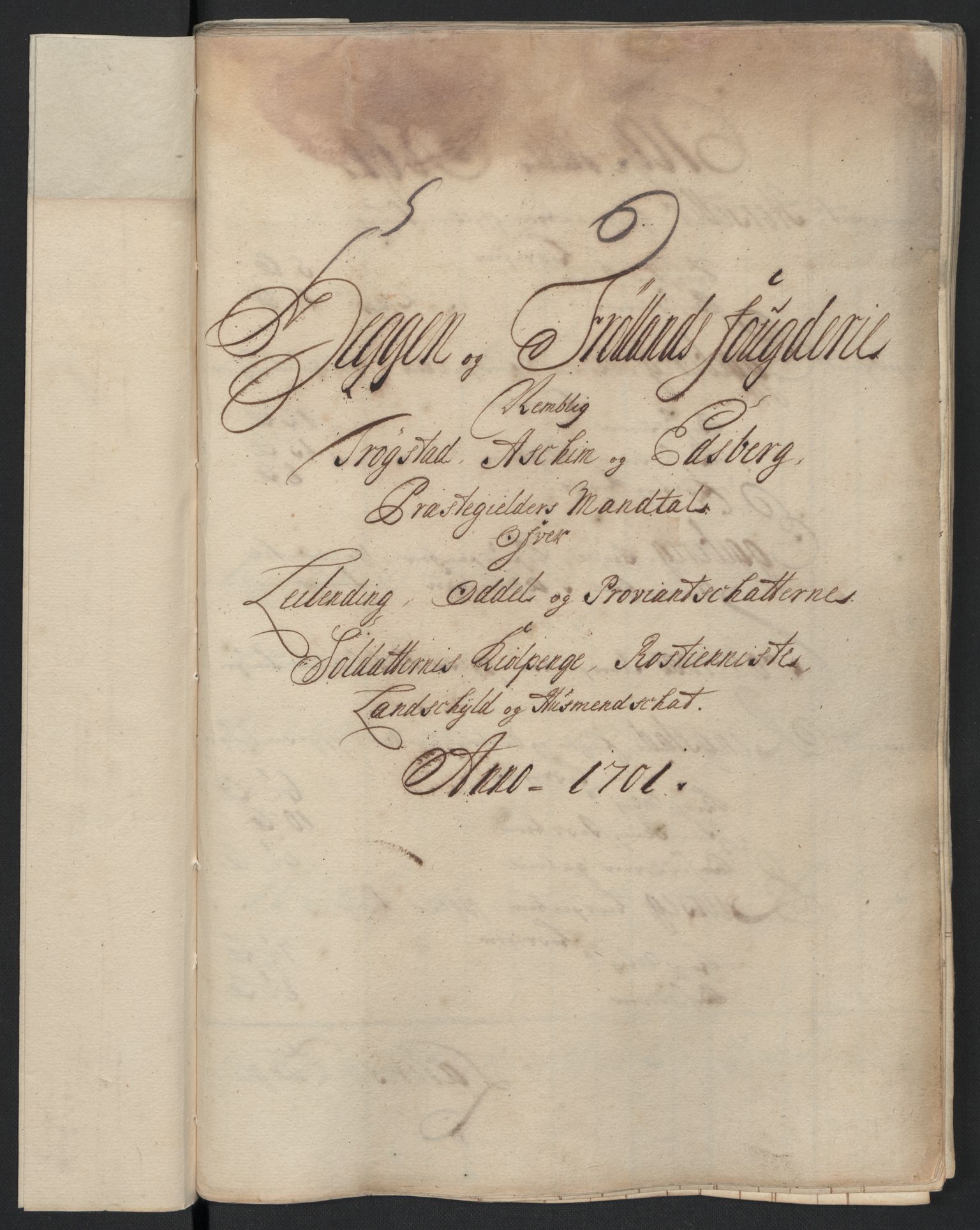 Rentekammeret inntil 1814, Reviderte regnskaper, Fogderegnskap, RA/EA-4092/R07/L0292: Fogderegnskap Rakkestad, Heggen og Frøland, 1701, s. 147