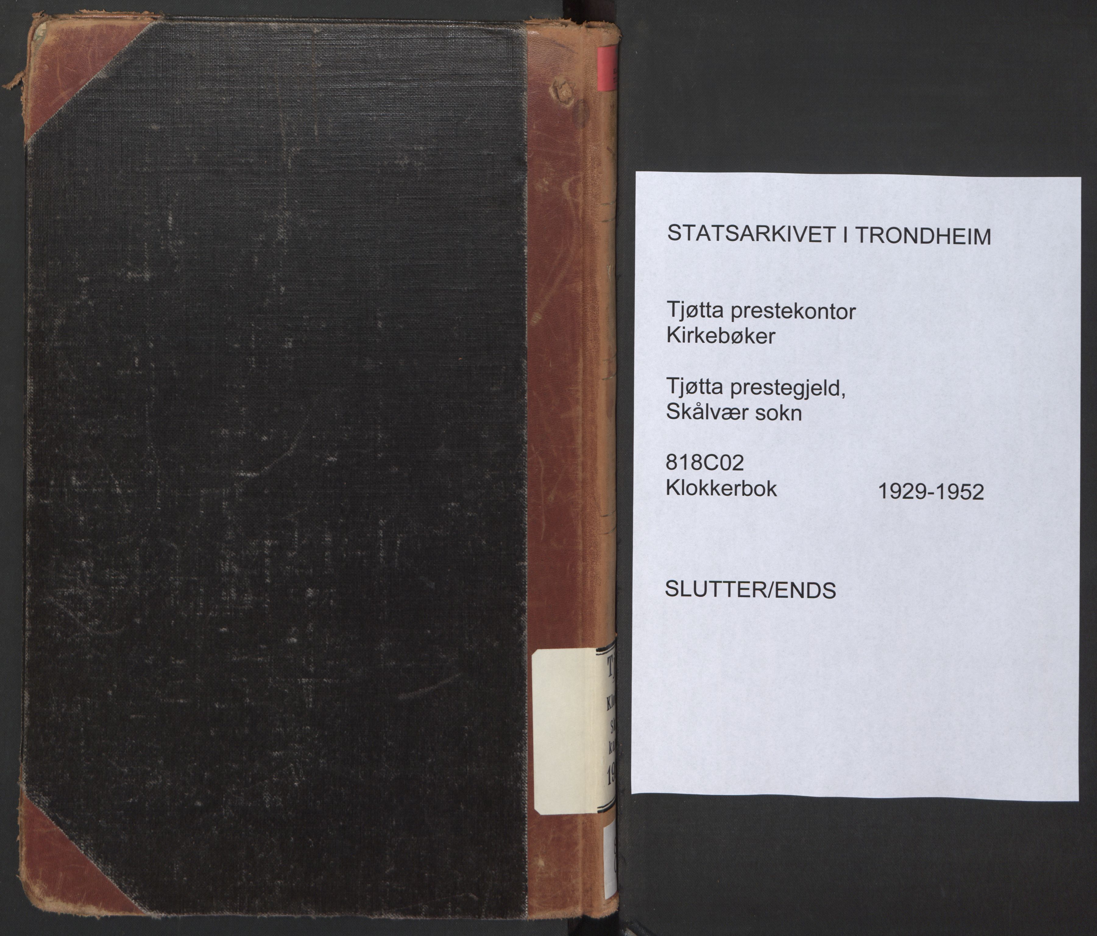 Ministerialprotokoller, klokkerbøker og fødselsregistre - Nordland, SAT/A-1459/818/L0274: Klokkerbok nr. 818C02, 1929-1952